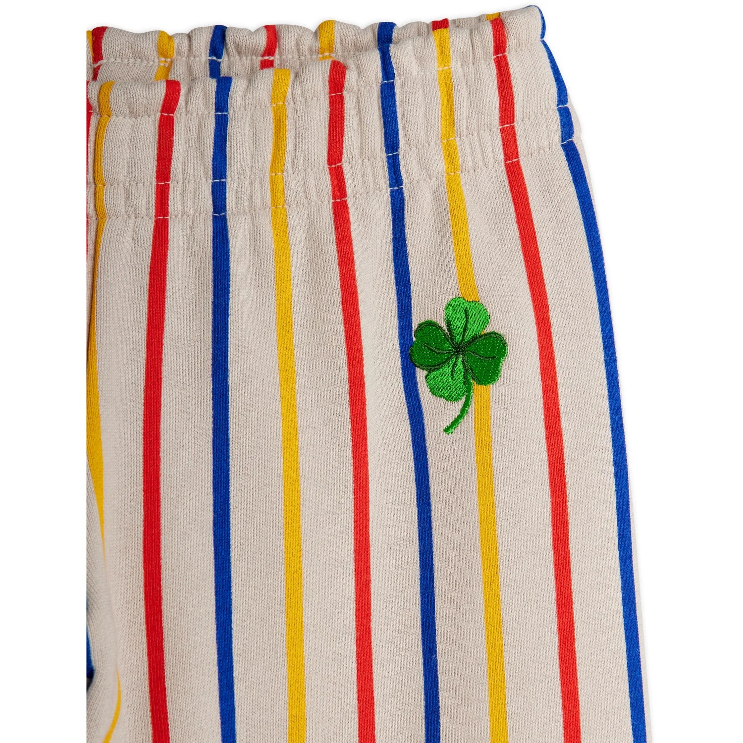 Mini Rodini Multi Clover Emb Sweatpants - Image 2