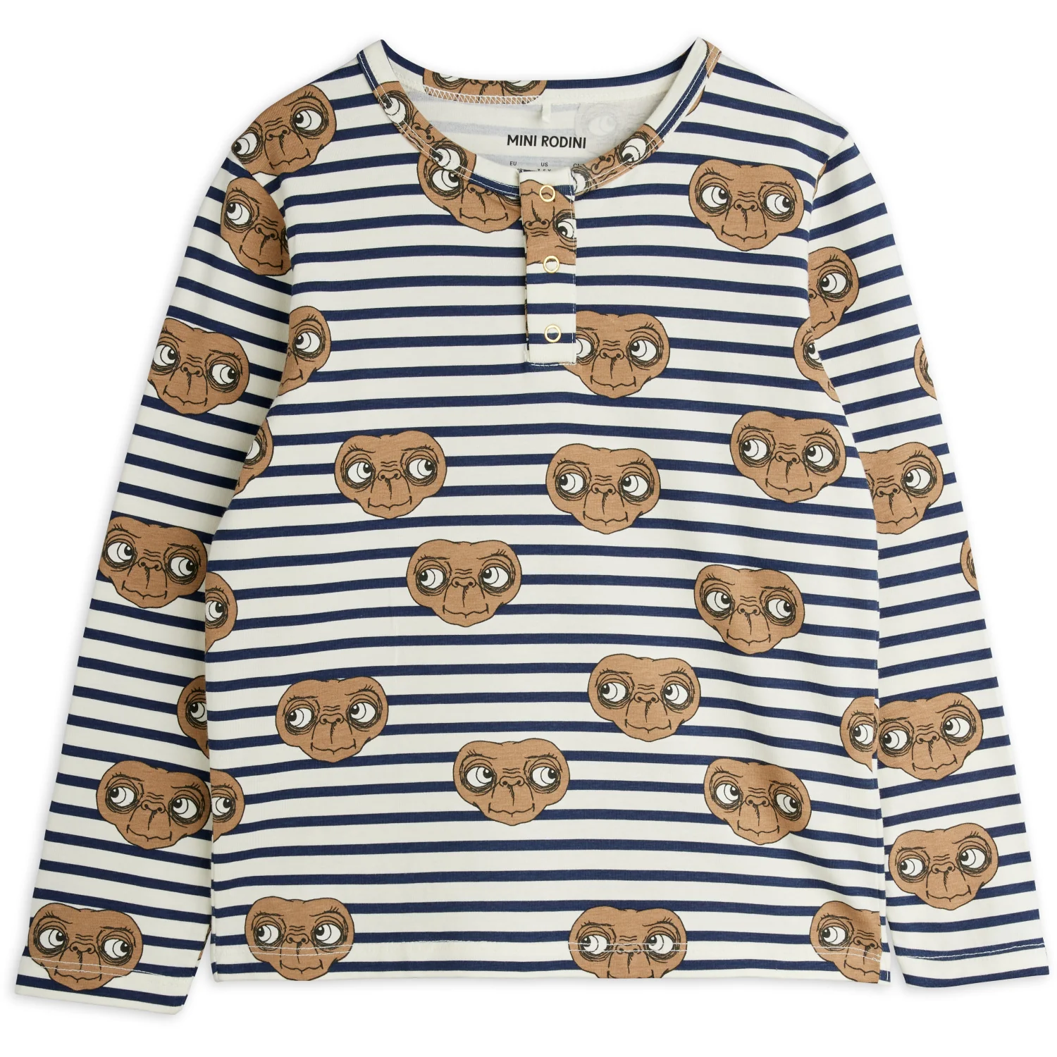 Mini Rodini Multi E.T Stripe AOP Grandpa