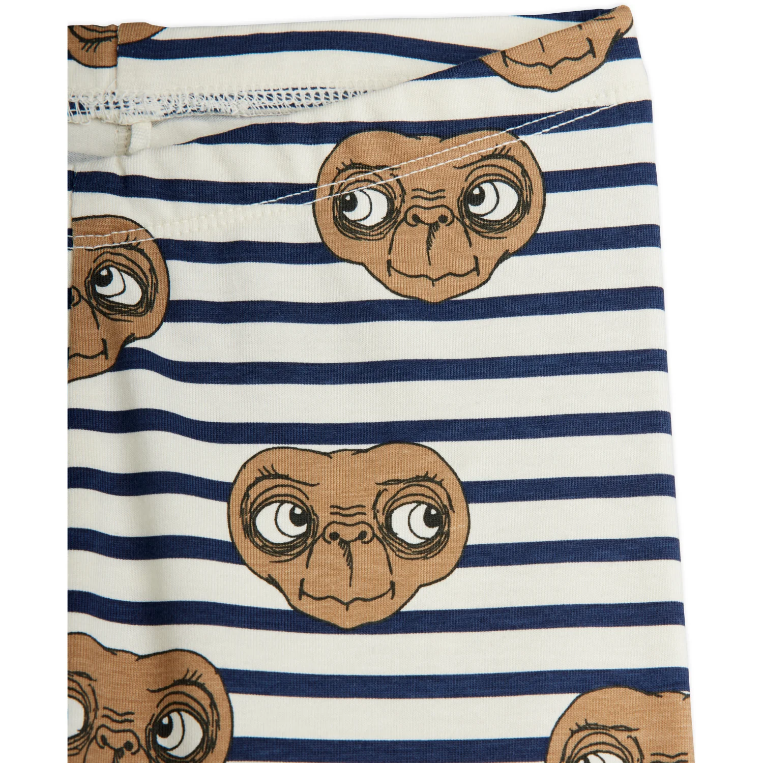 Mini Rodini Multi E.T Stripe AOP Leggings - Image 2