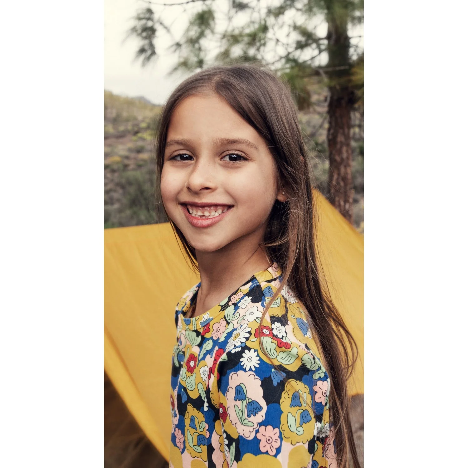 Mini Rodini Multi Flowers AOP Ss Tee - Image 2