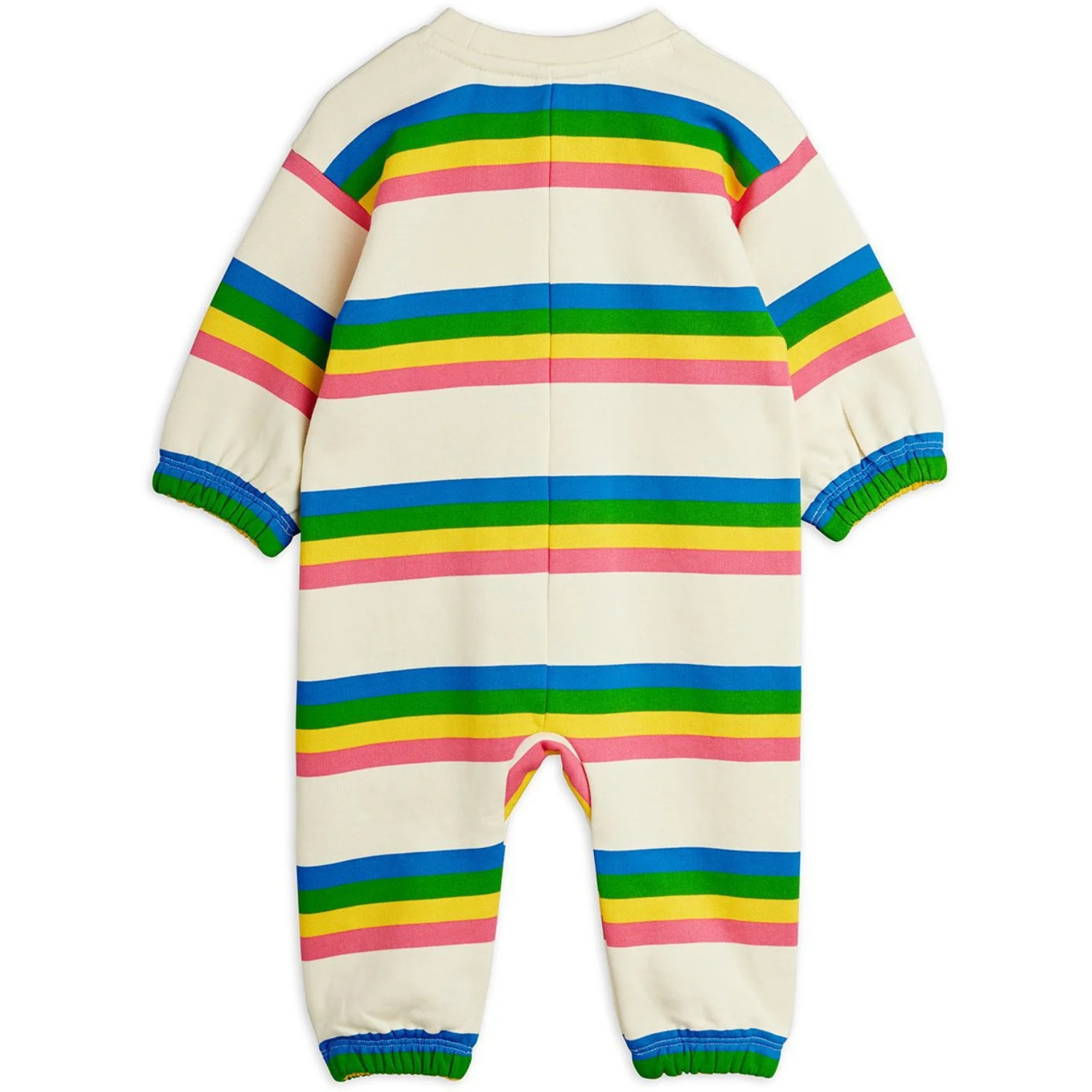 Mini Rodini Multi Ritzratz Stripe Baby Onesie - Image 3
