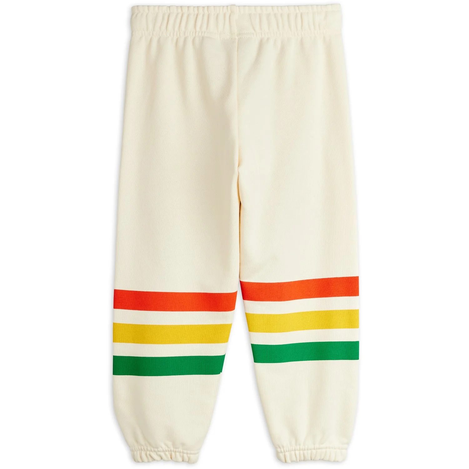 Mini Rodini Off-white Bear Stripe Sweatpants - Image 3