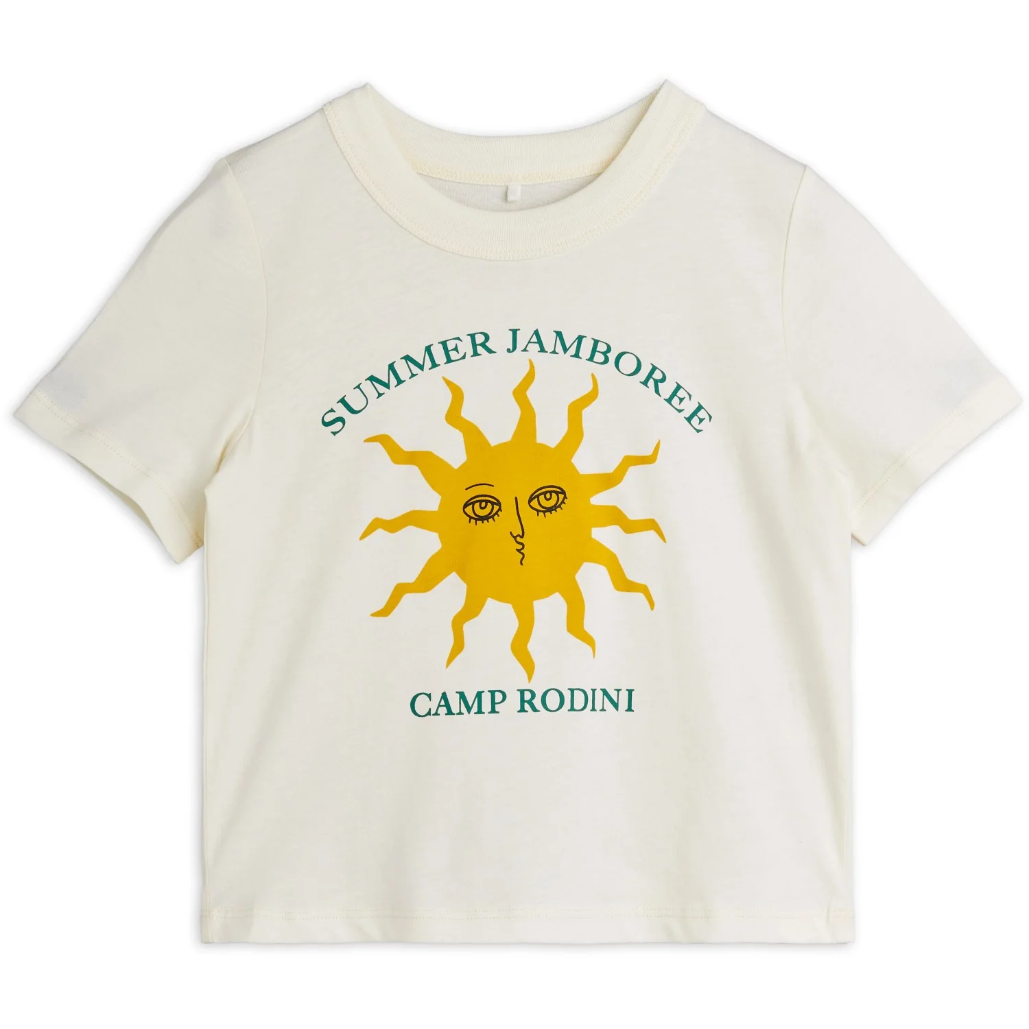 Mini Rodini Offwhite Sun Sp Ss Tee