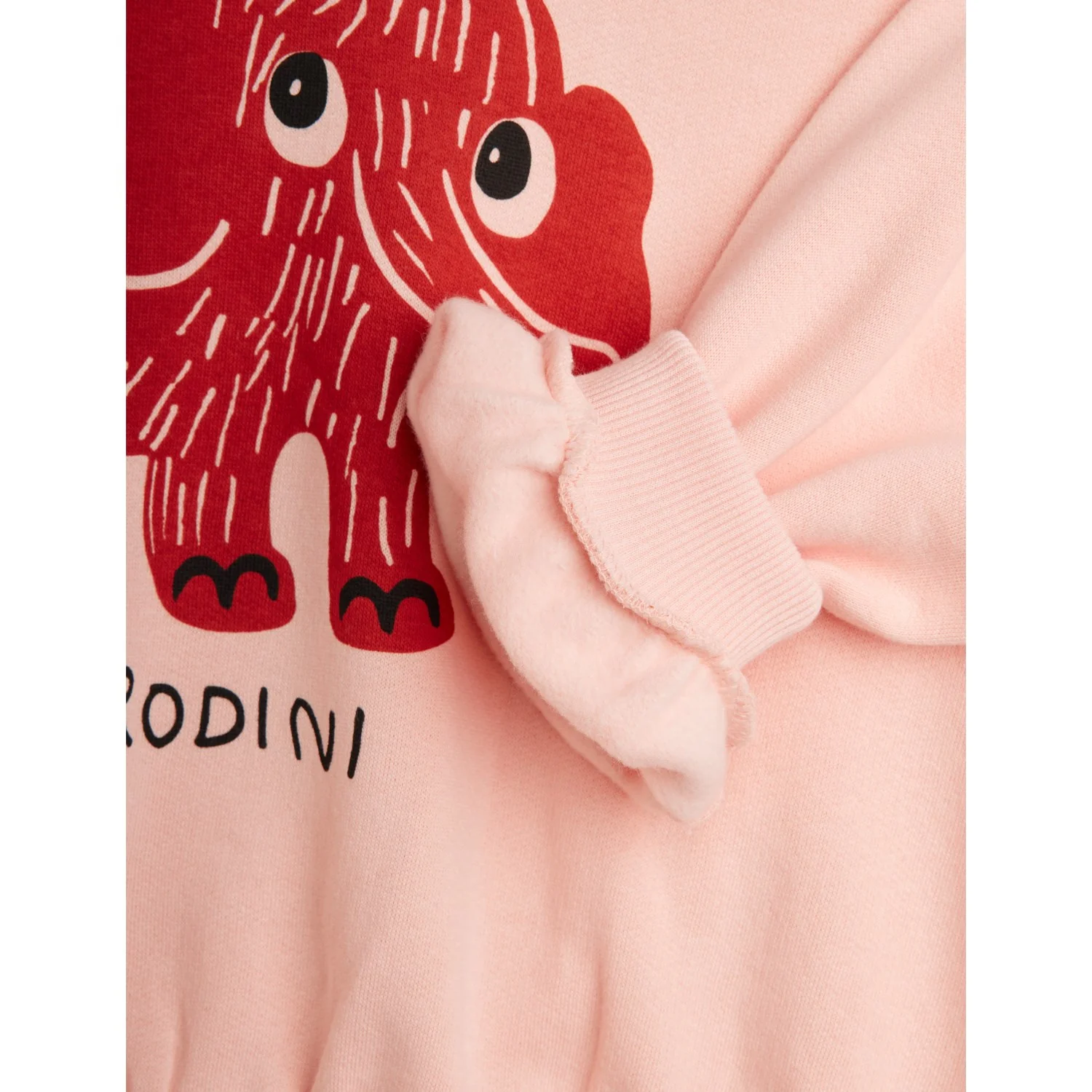 Mini Rodini Pink Mammoth Sp Sweatshirt - Image 3