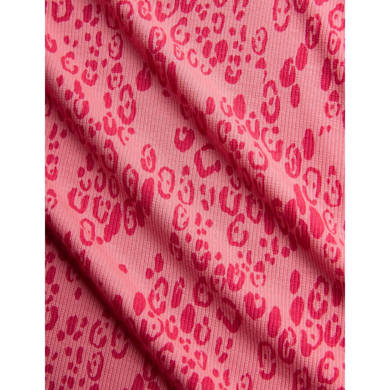 Mini Rodini Pink Mini Leopard AOP Bike Shorts - Image 3