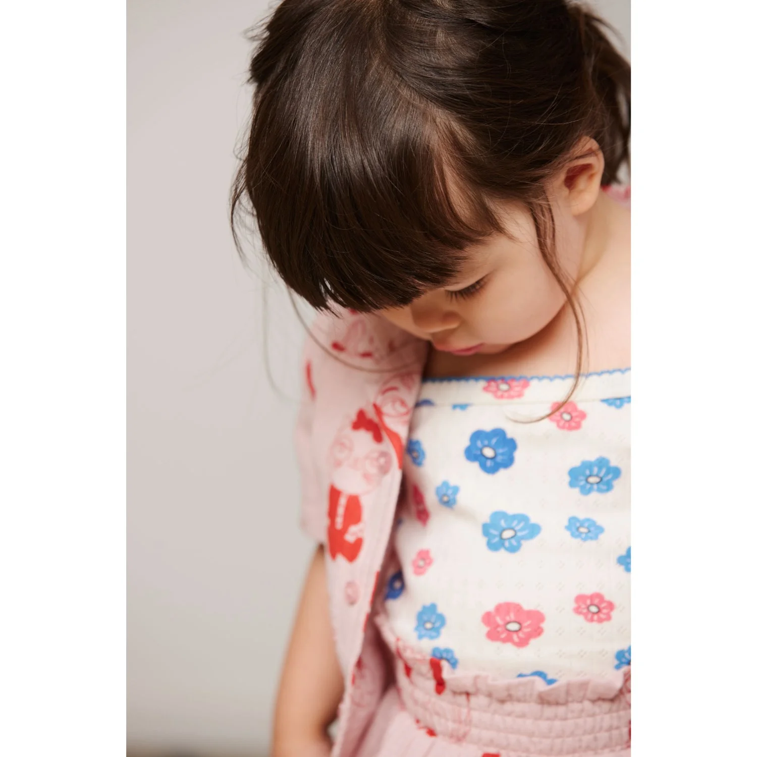 Mini Rodini Pink Minibabies Aop Baby Set - Image 4