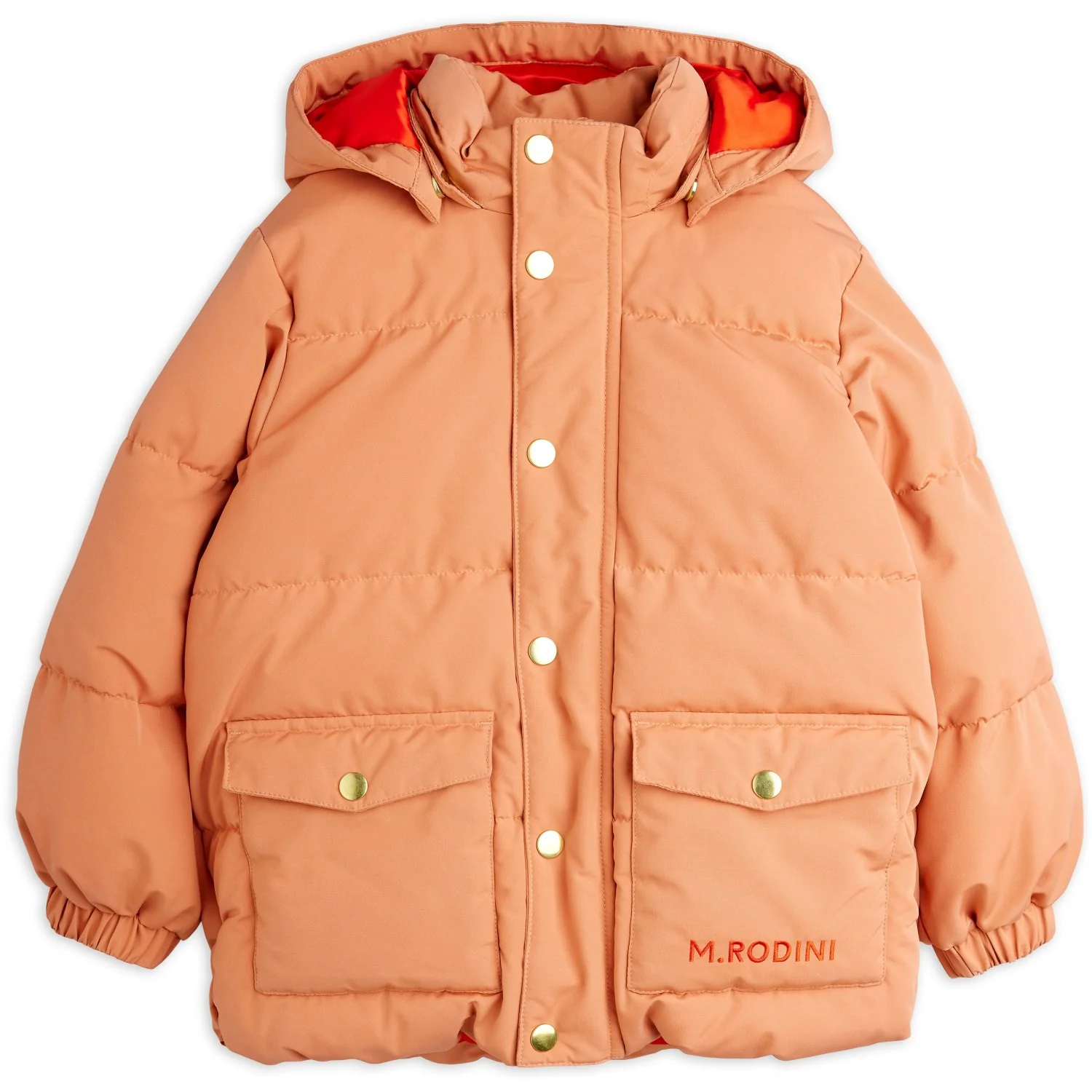 Mini Rodini Pink Solid Heavy Puffer - Image 5
