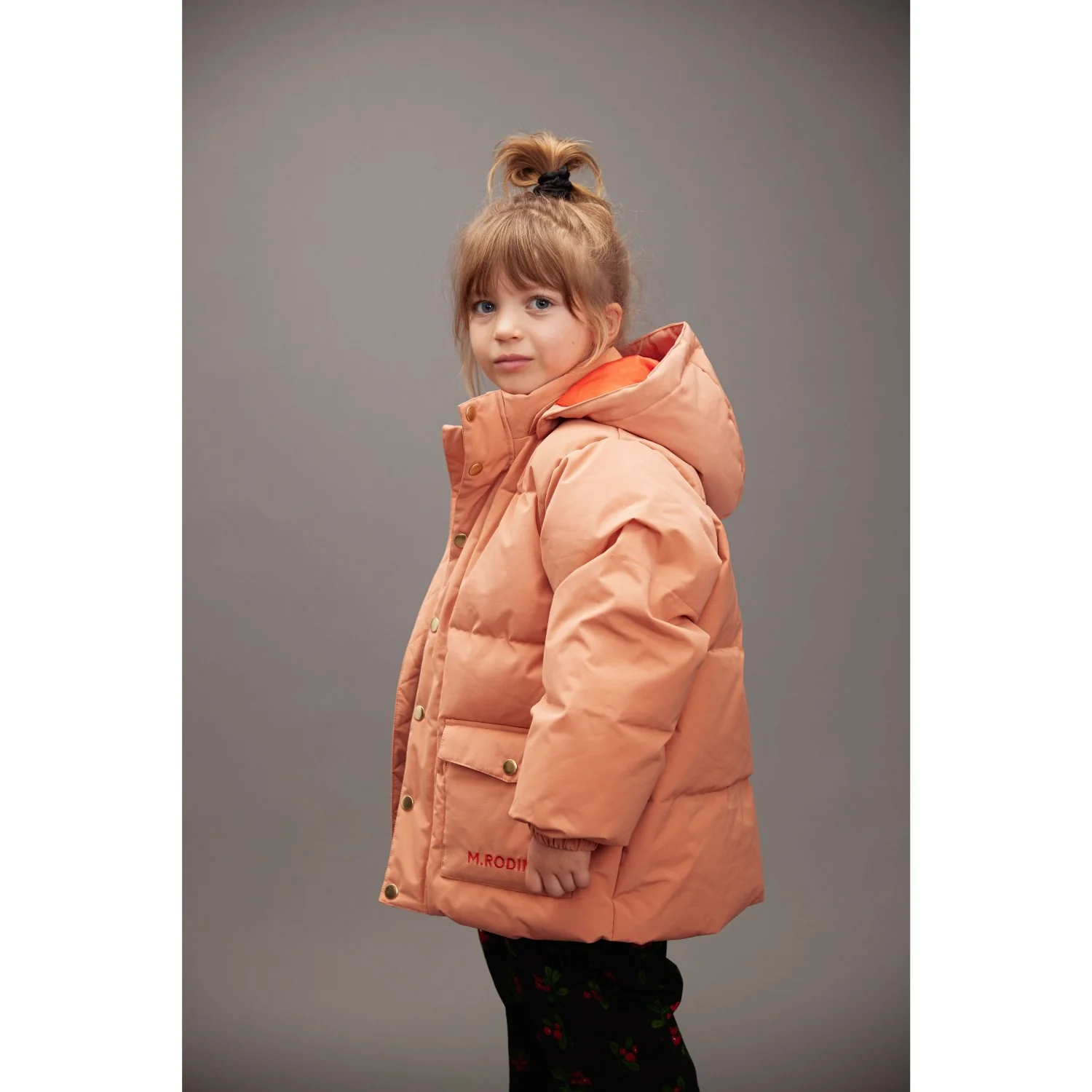 Mini Rodini Pink Solid Heavy Puffer - Image 6