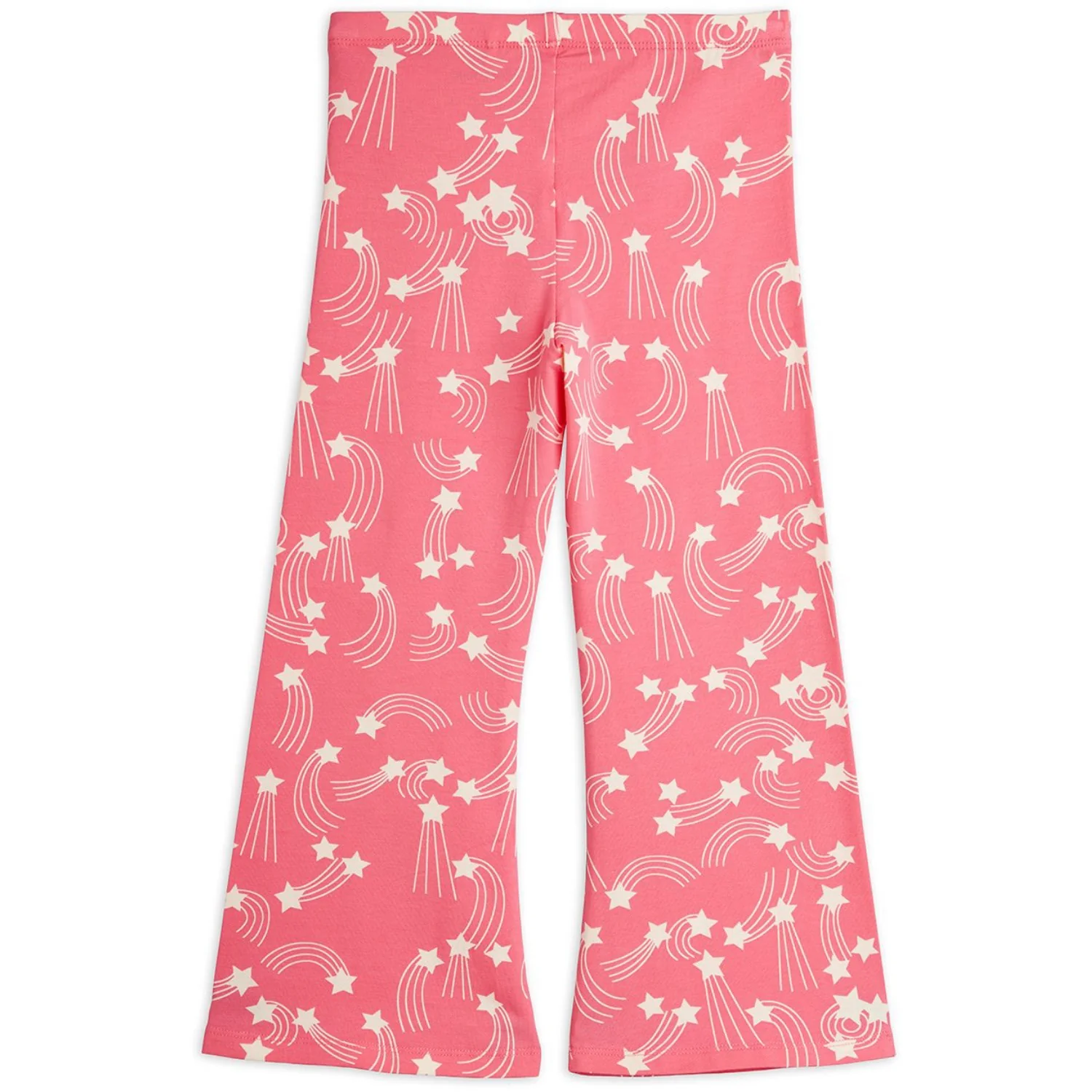Mini Rodini Pink Starfall AOP Flared Trousers - Image 6