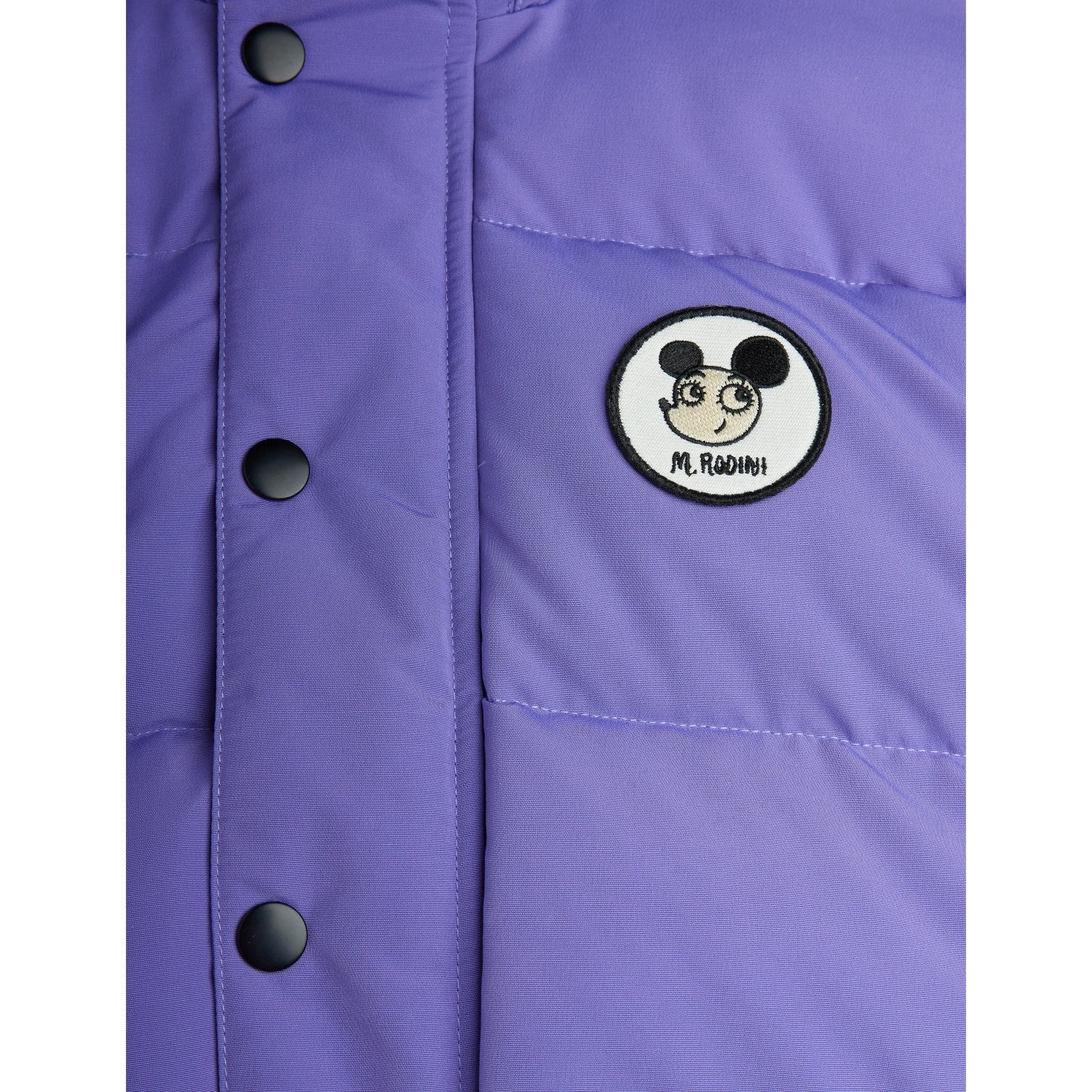 Mini Rodini Purple Ritzratz Patch Puffer - Image 2