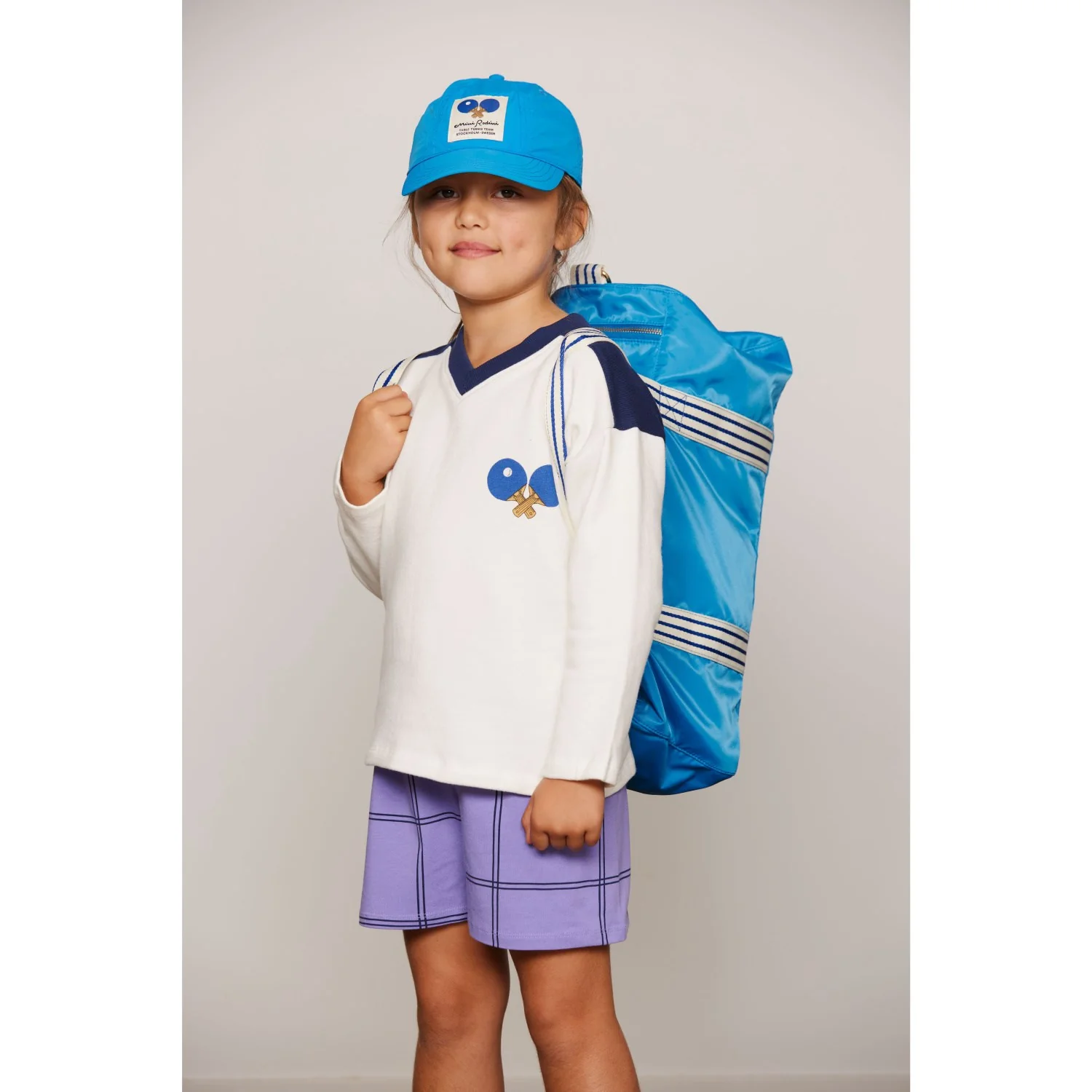 Mini Rodini White Table Tennis Sp Sweatshirt - Image 8