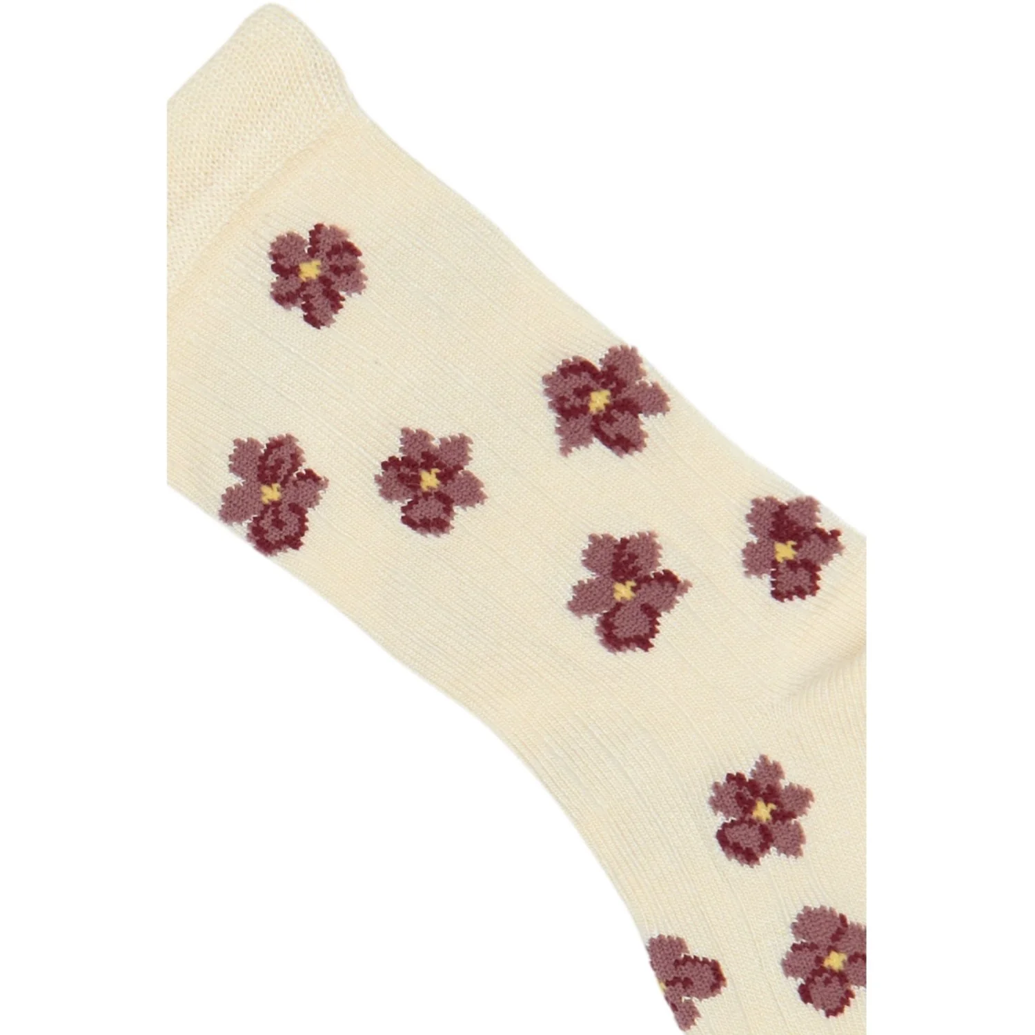 minipop® Autumn Anemone Bamboo Frill Socks - Image 2