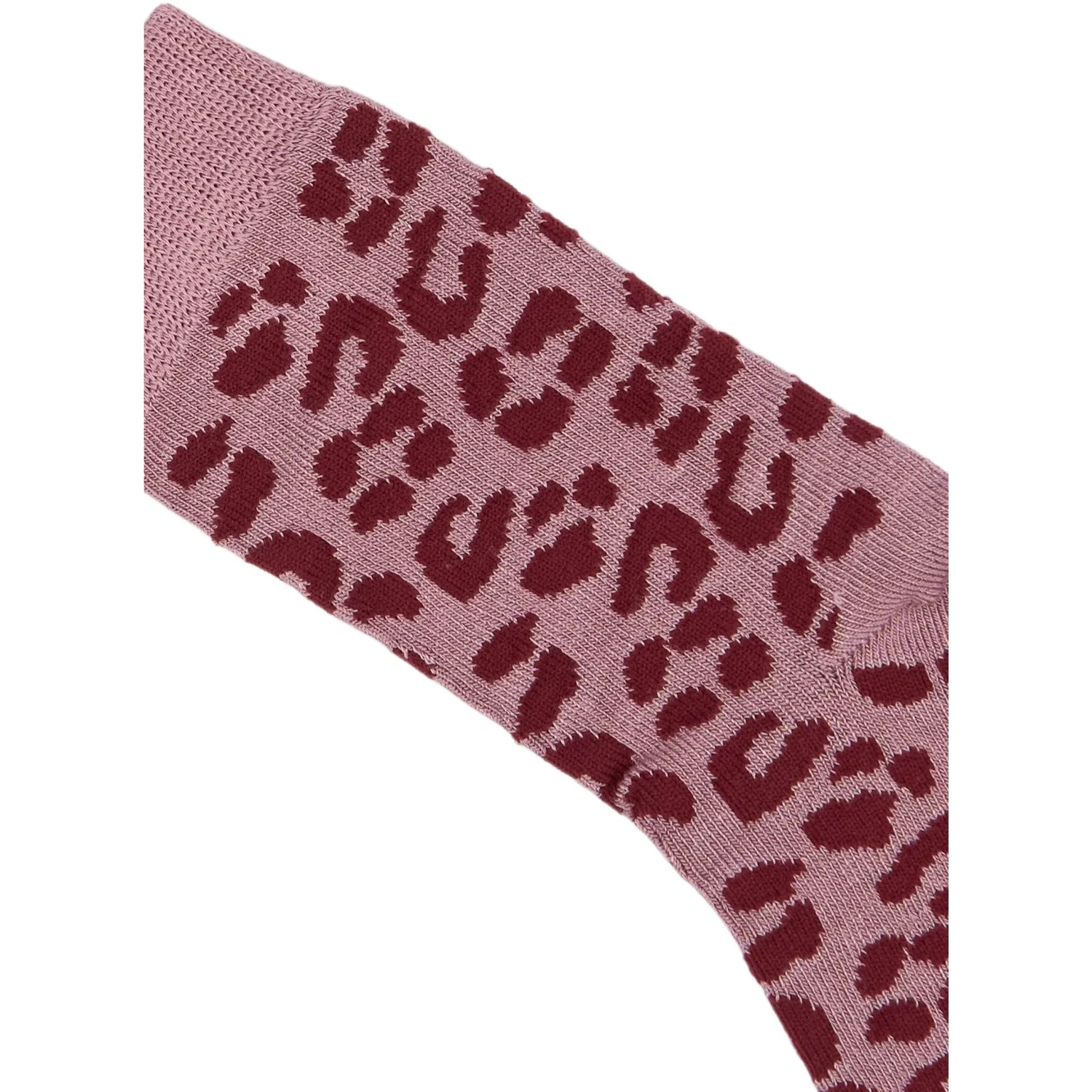 minipop® Pale Pink Leo MiniPop® Bamboo Wild Socks - Image 2