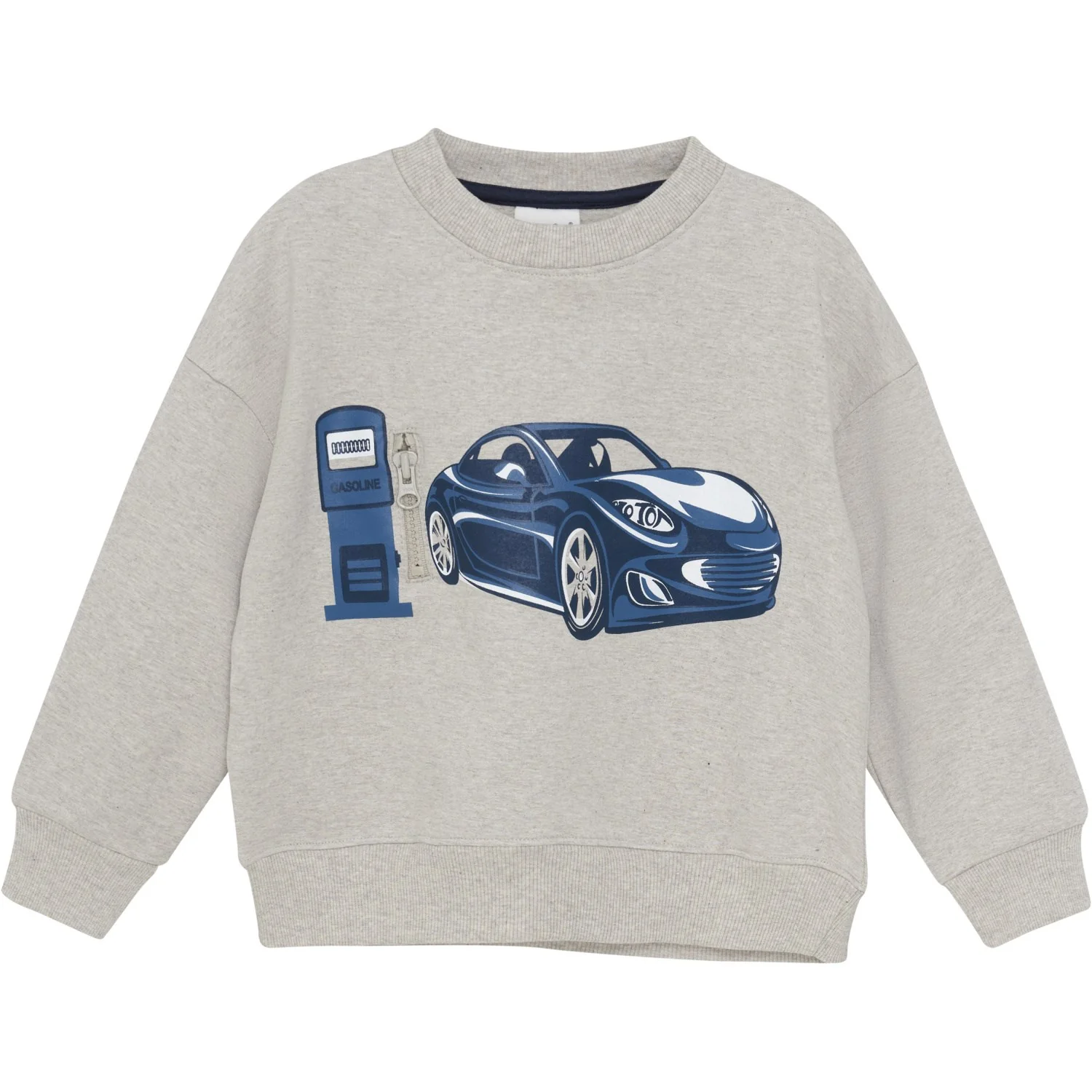 Minymo Beige Melange Sweat LS