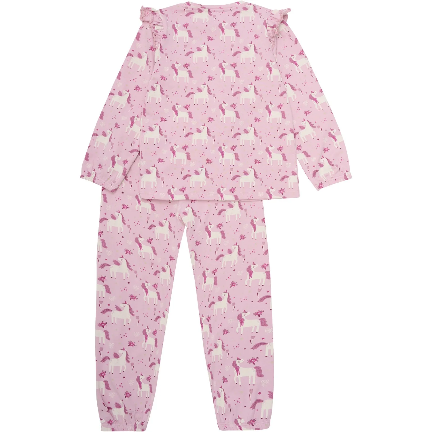 Minymo Bleached Mauve Pajamas Ls Set Aop - Image 2