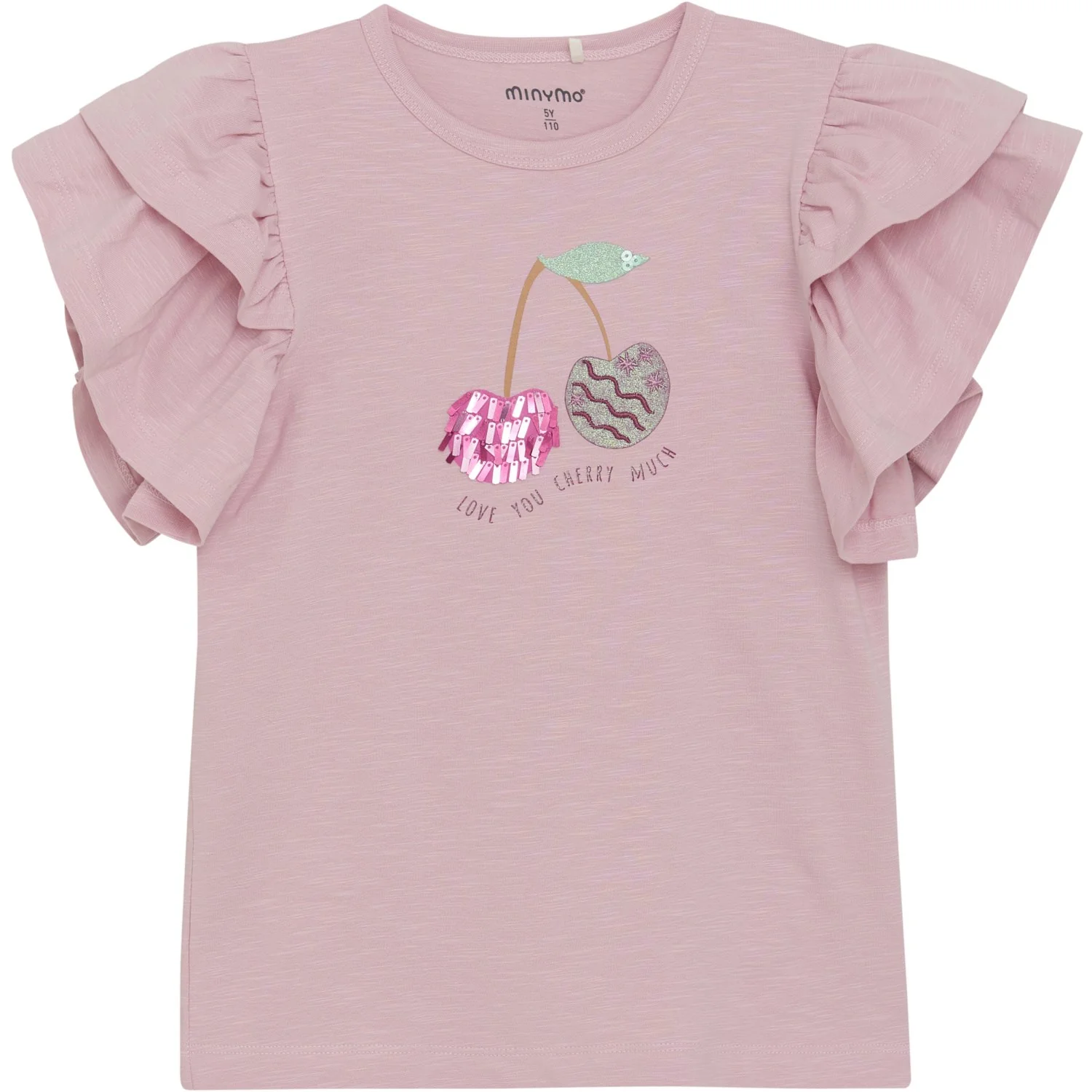 Minymo Bleached Mauve T-Shirt Ss