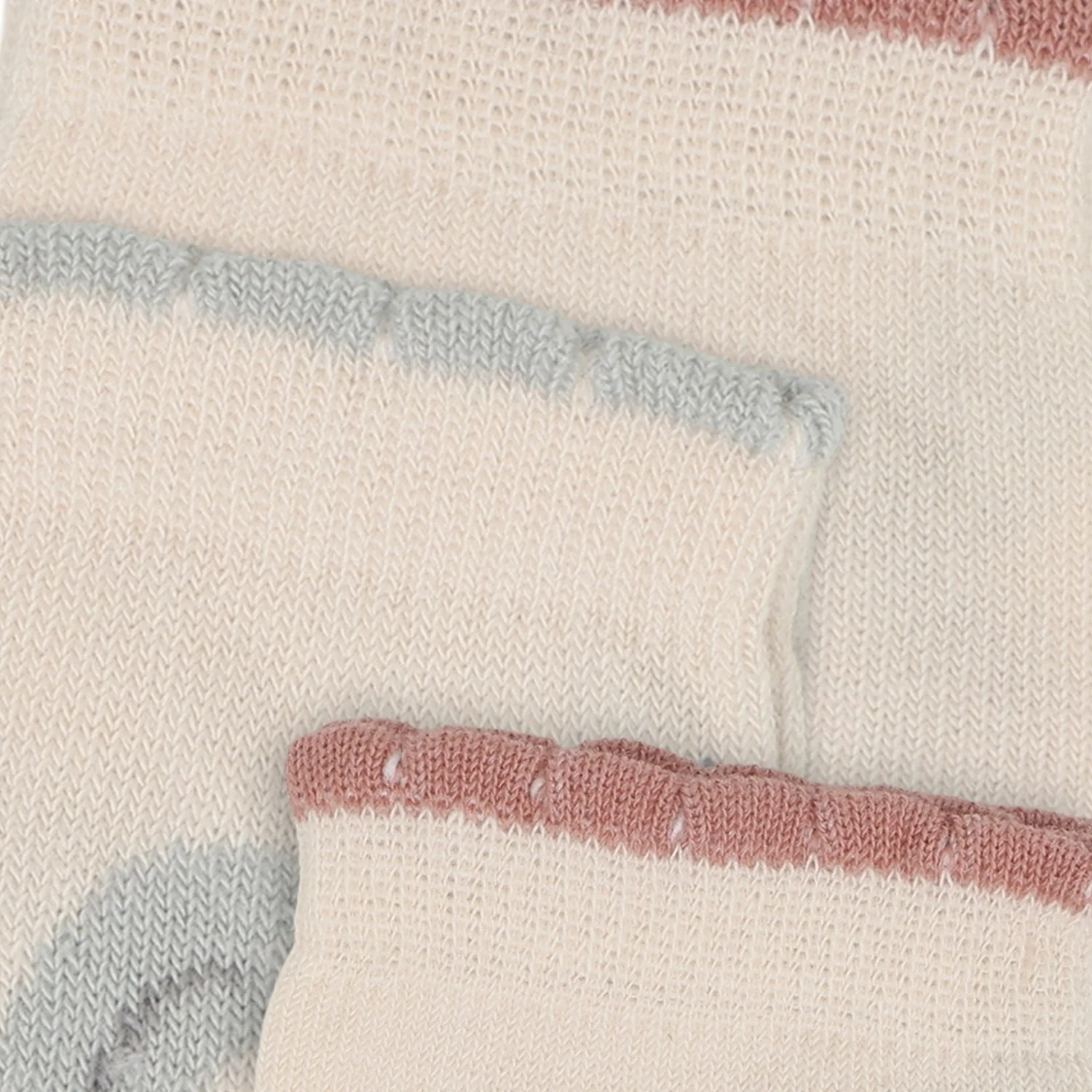 Minymo Canyon Clay Socks W. 3D Effect 2-Pack - Image 2