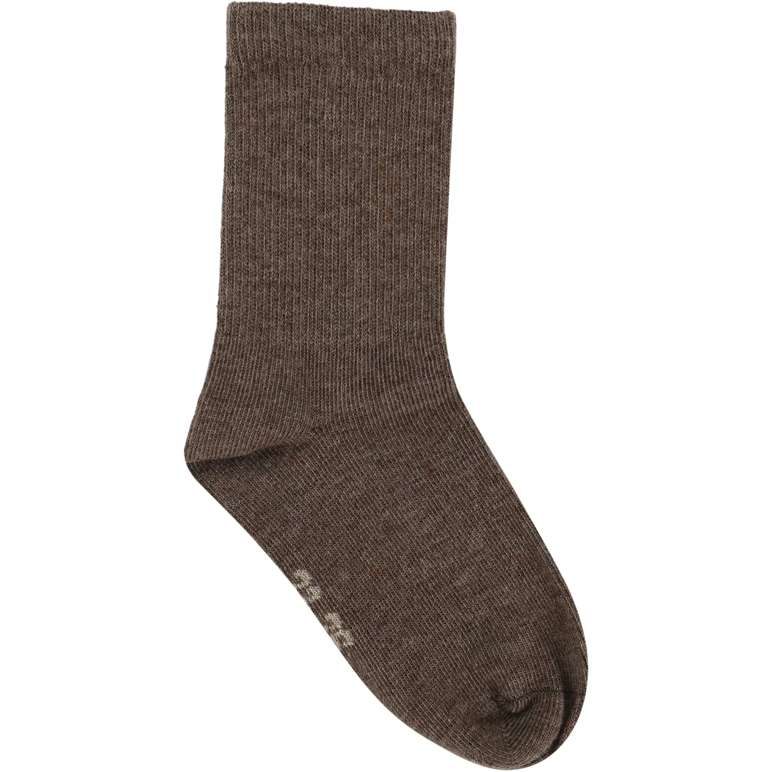 Minymo Chestnut Melange Perfect Basic Socks (2-Pack) - Image 3