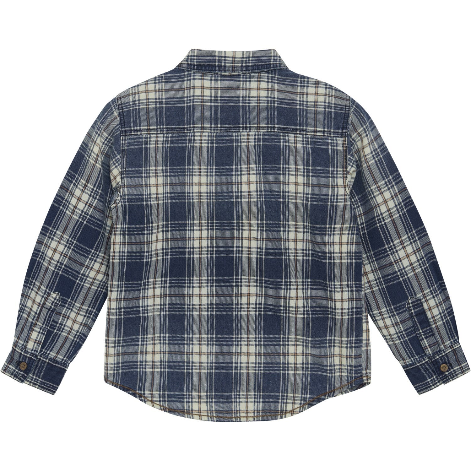 Minymo China Blue Shirt Ls Check - Image 2