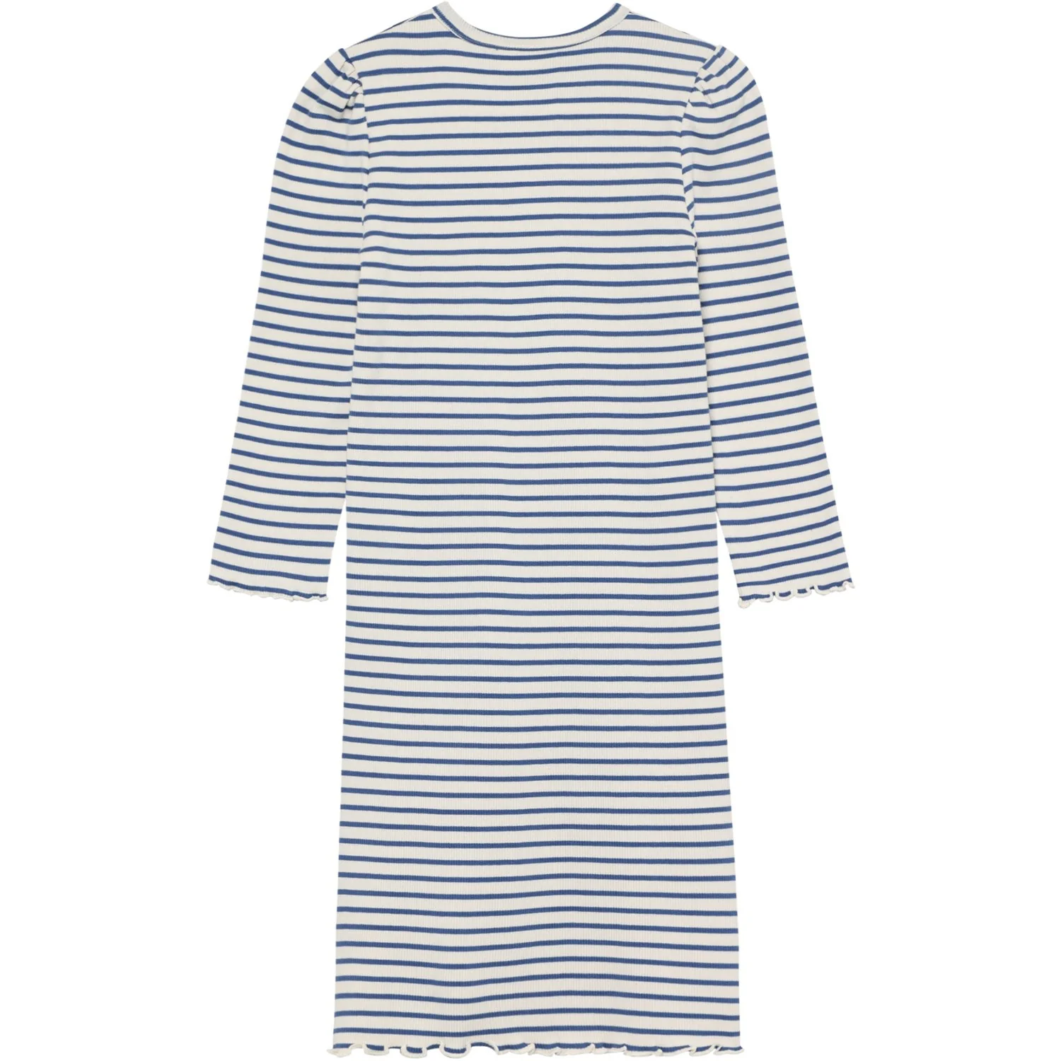 Minymo Dutch Blue Dress Ls Rib - Image 2