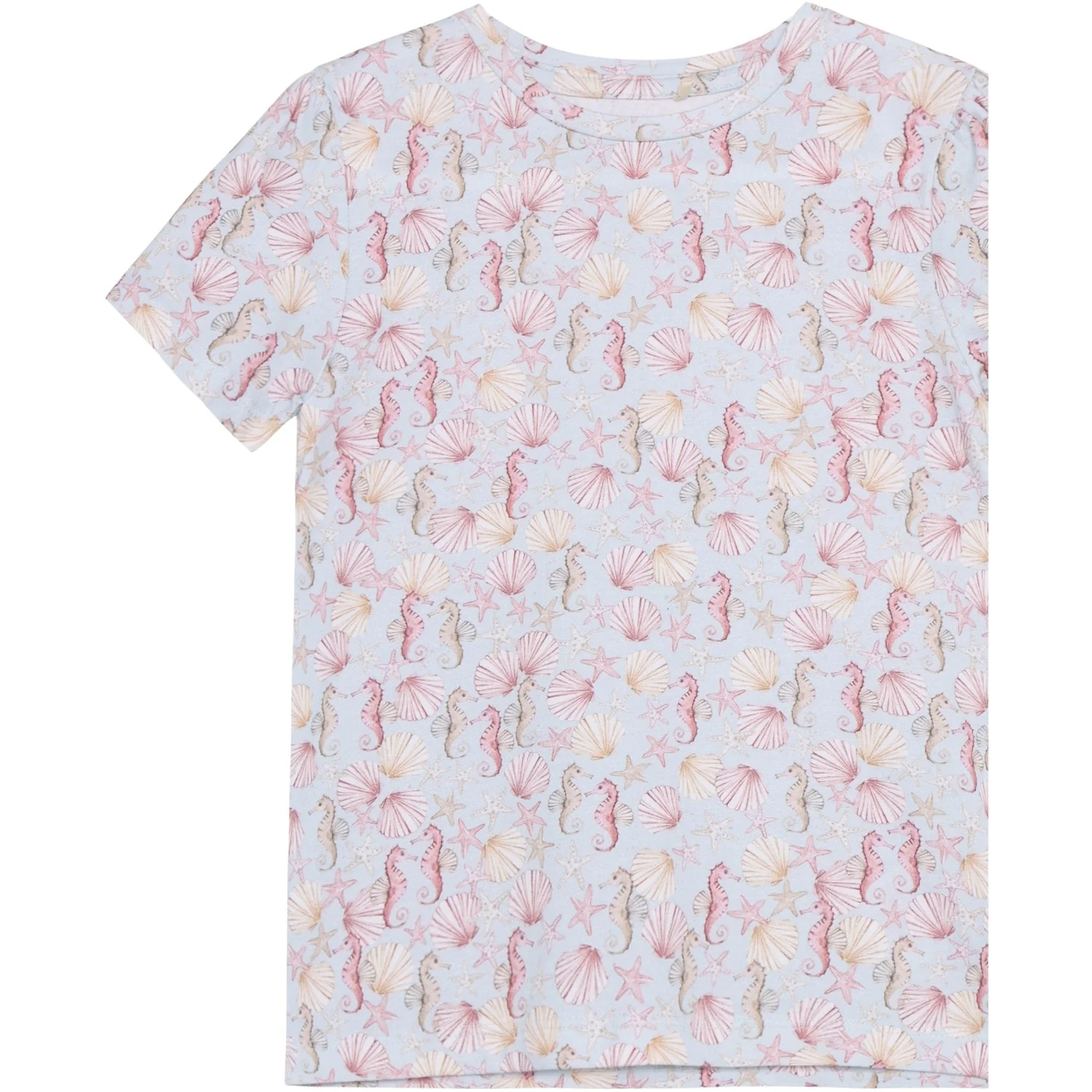 Minymo Illusion Blue T-Shirt Ss Aop