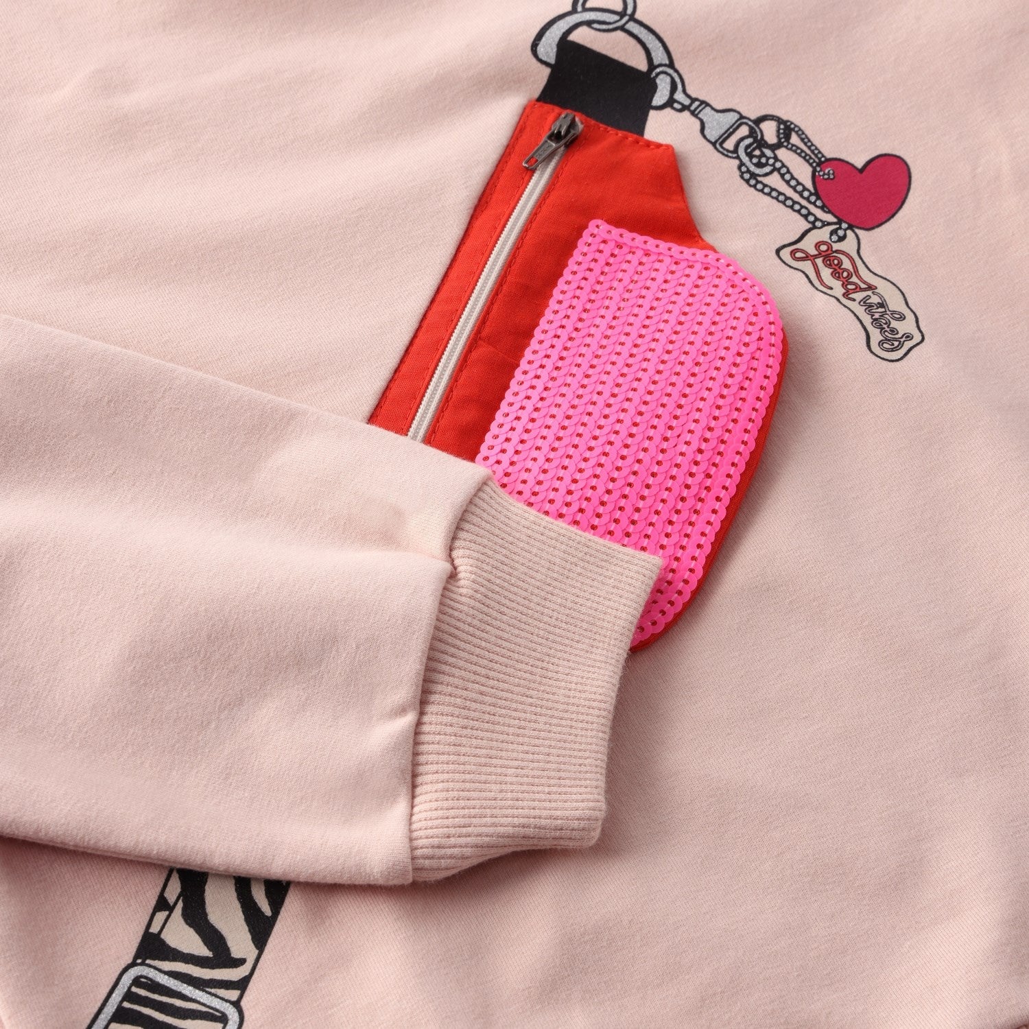 Minymo Peach Whip Sweatshirt Ls - Image 2