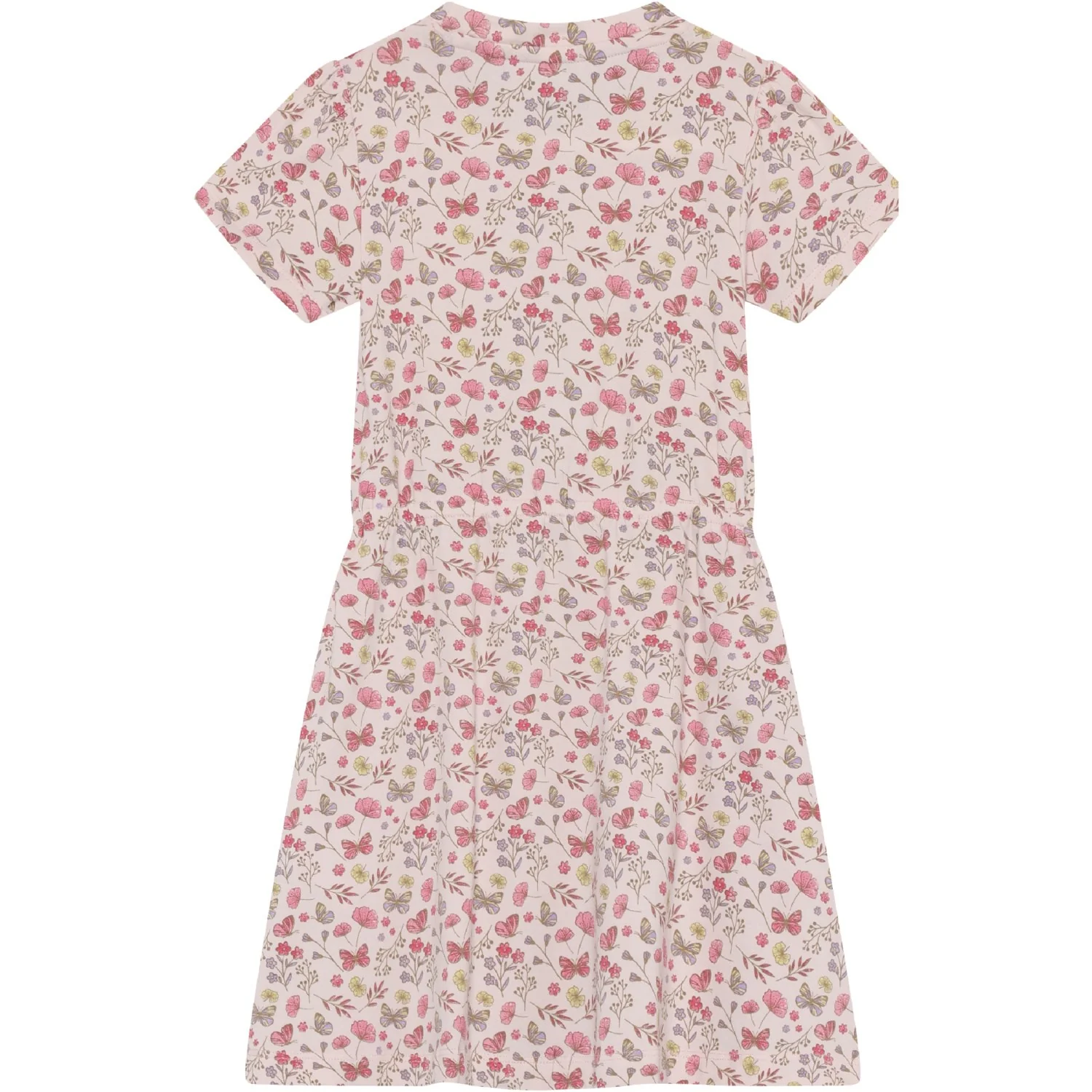 Minymo Raindrops On Roses Dress Ss Aop - Image 2