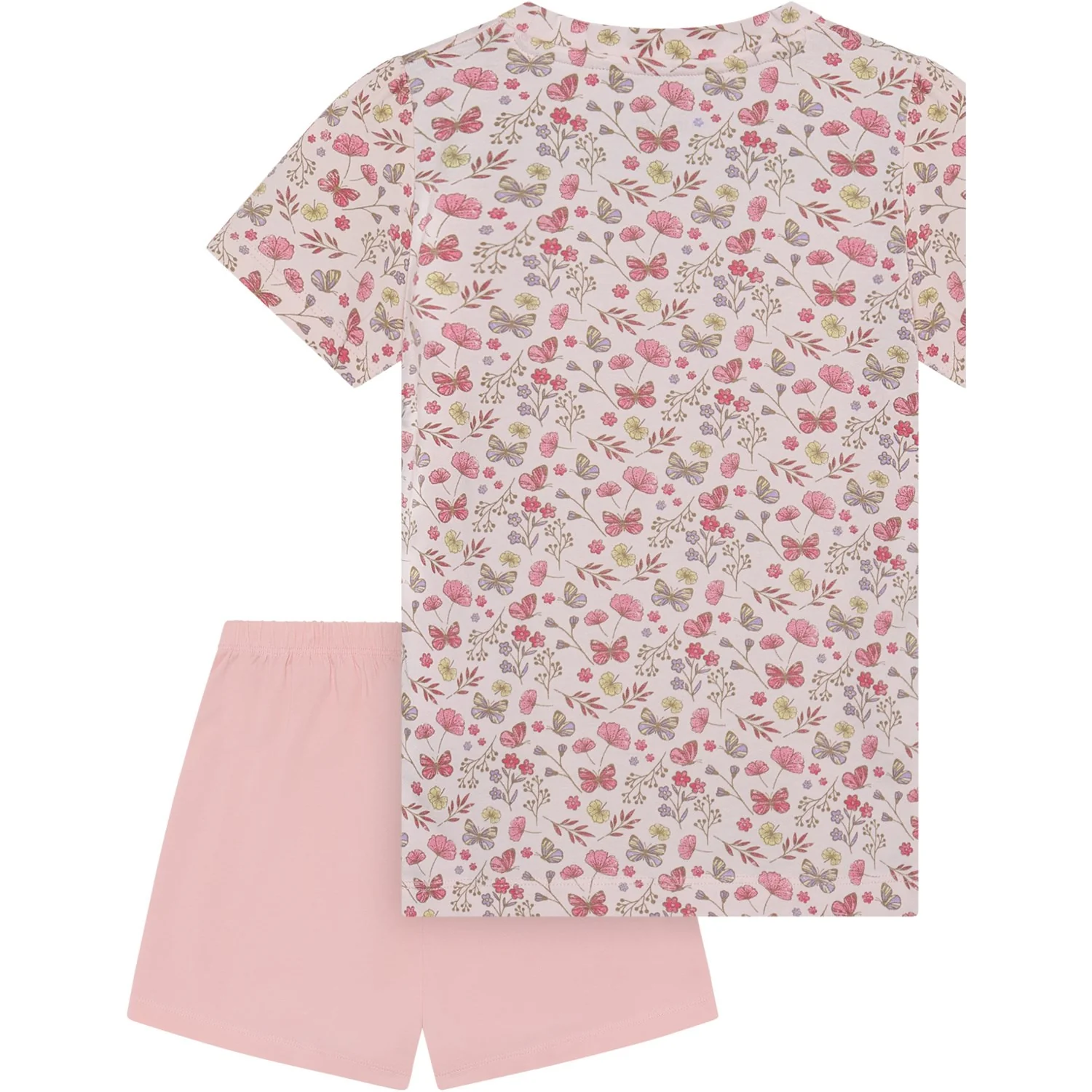Minymo Raindrops On Roses T-Shirt+Short Set Aop - Image 2