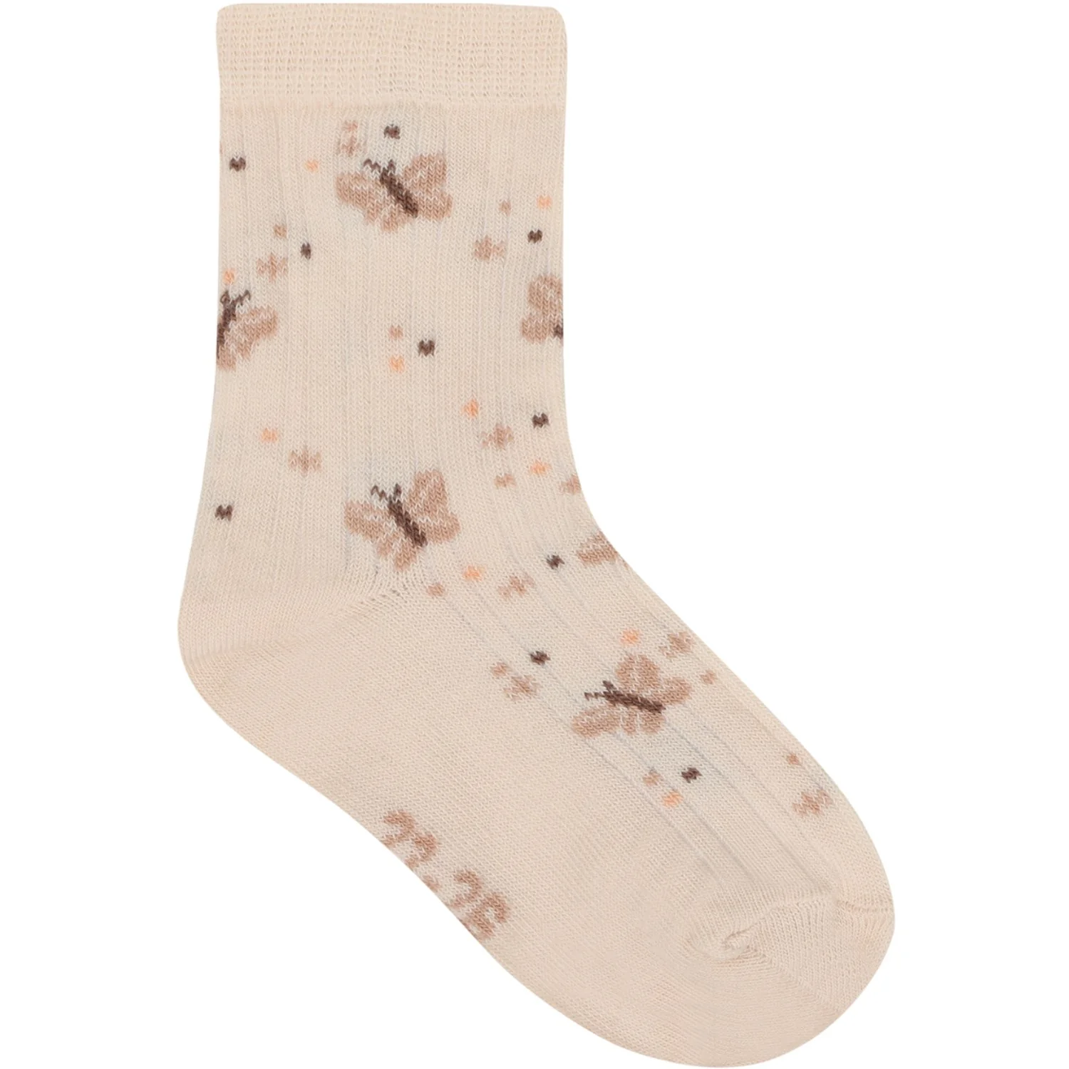 Minymo Rugby Tan Socks W. Pattern 5-Pack - Image 5