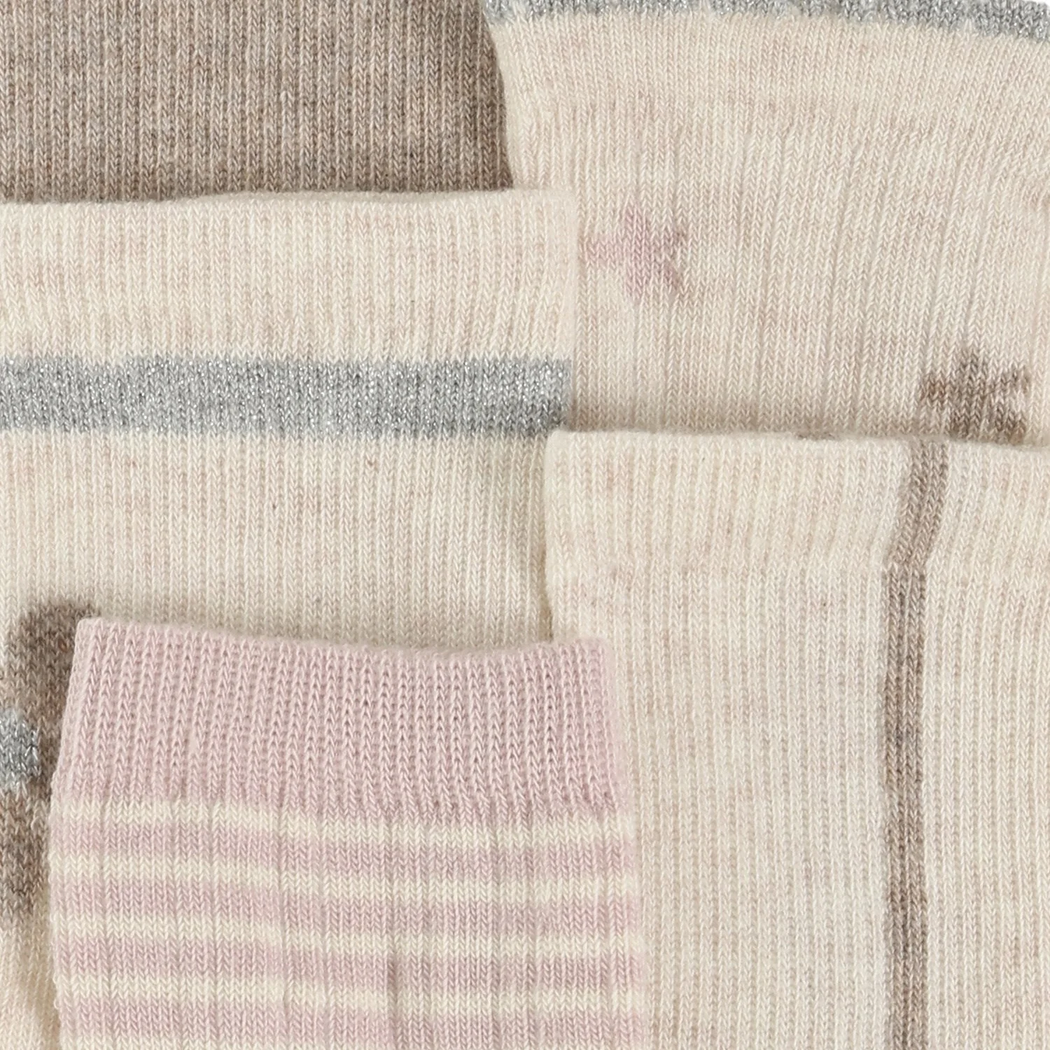 Minymo Shell Socks W. Pattern 5-Pack - Image 2