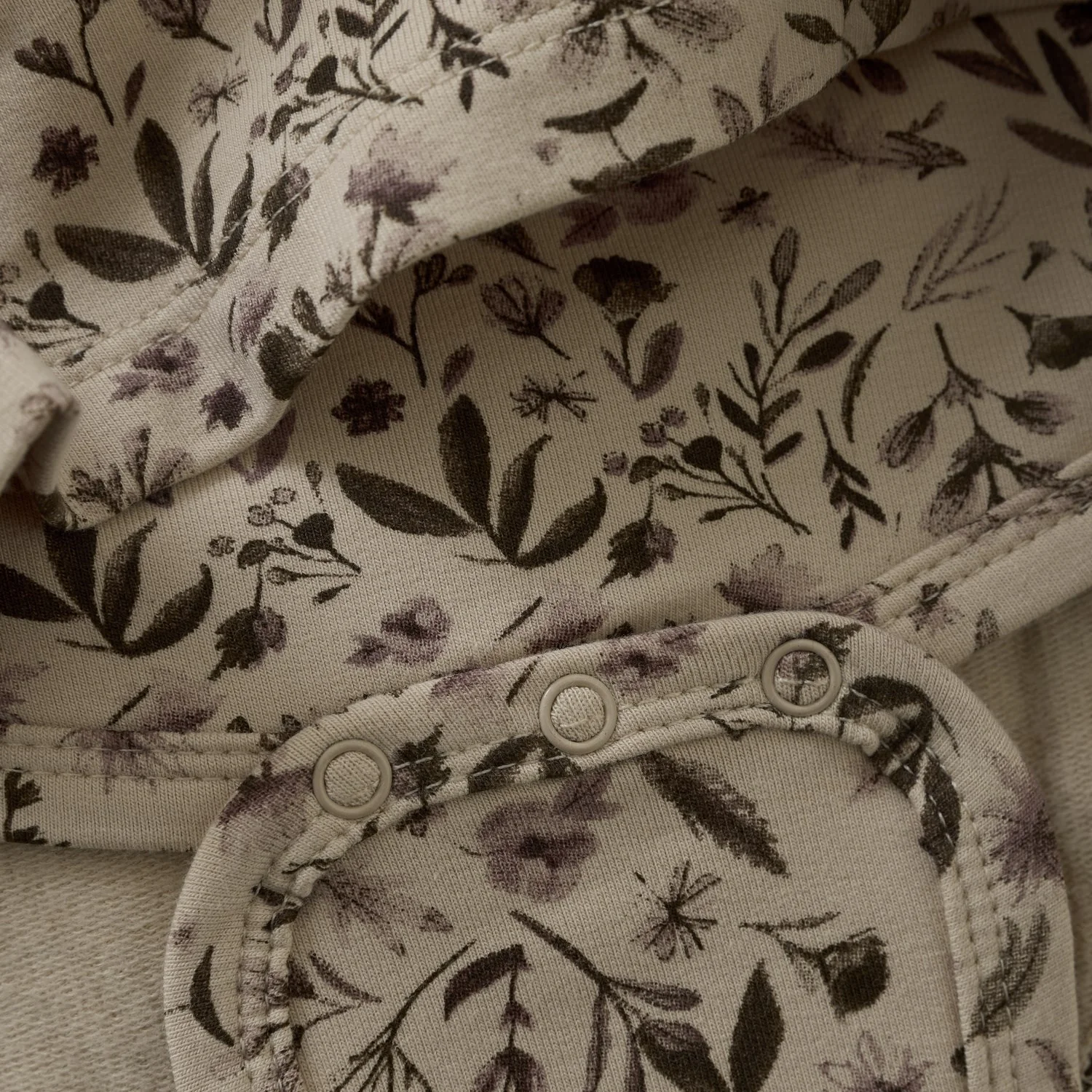 Minymo Smoke Gray Dress LS AOP Sweat - Image 2