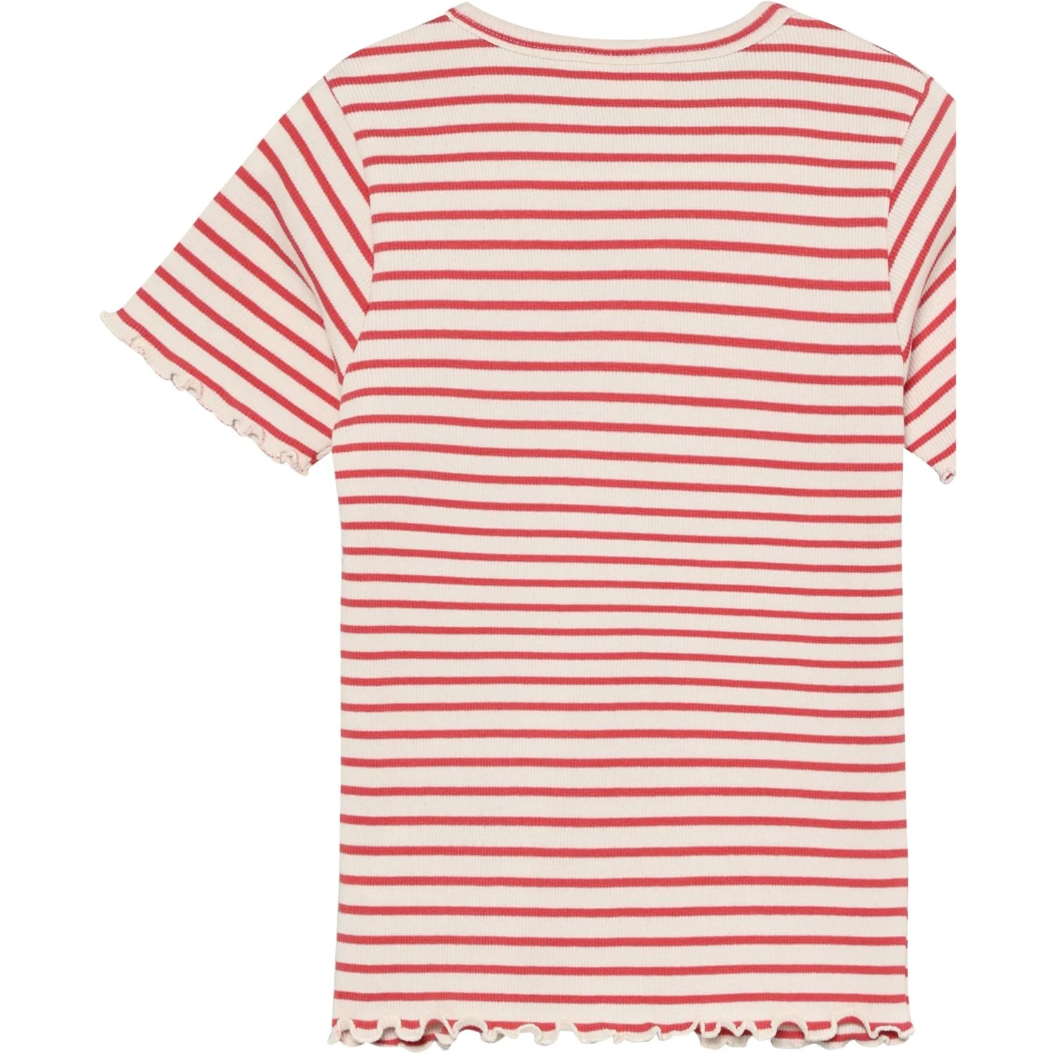 Minymo Spiced Coral T-Shirt Ss Rib - Image 2