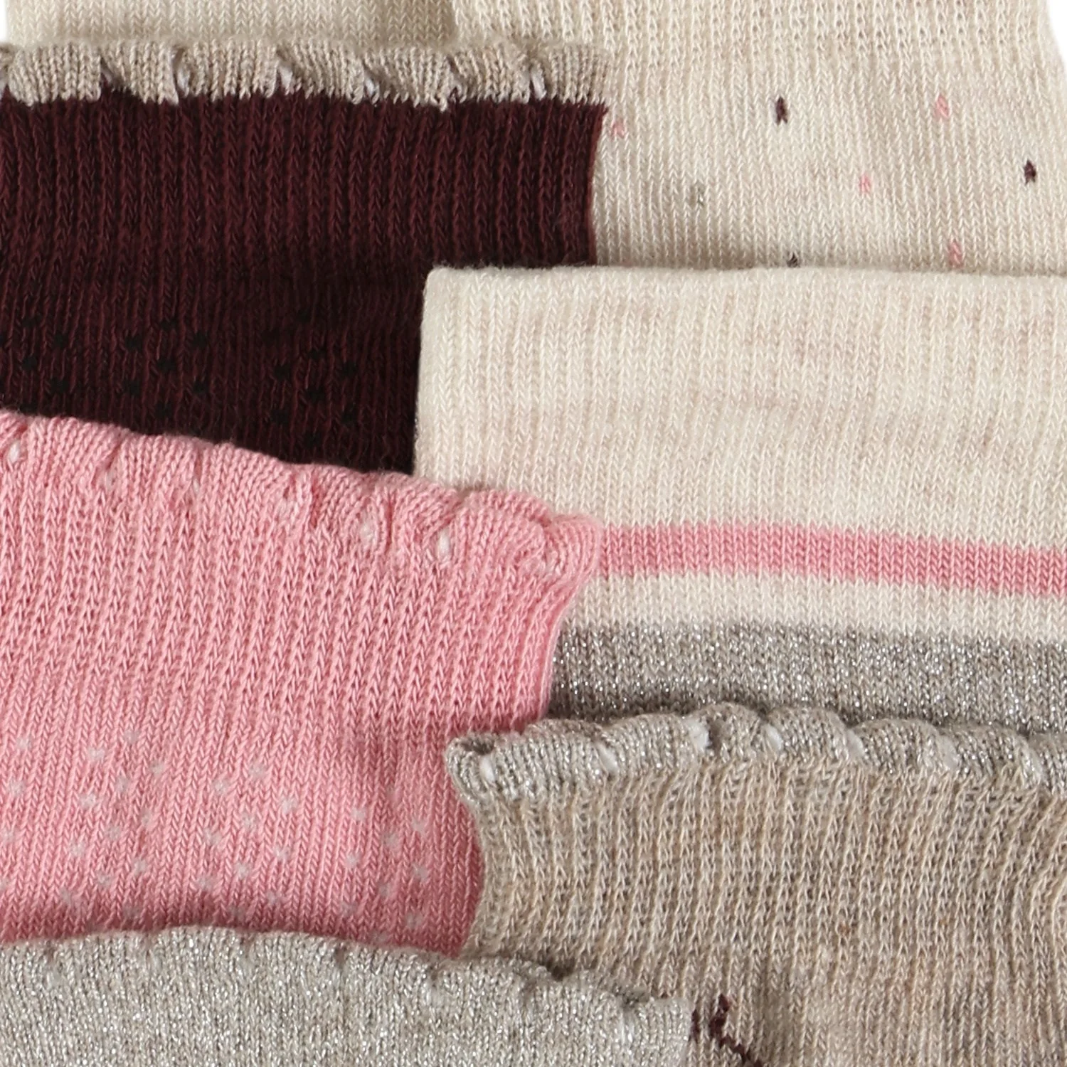 Minymo Wild Rose Socks W.Pattern (7-Pack ) - Image 2