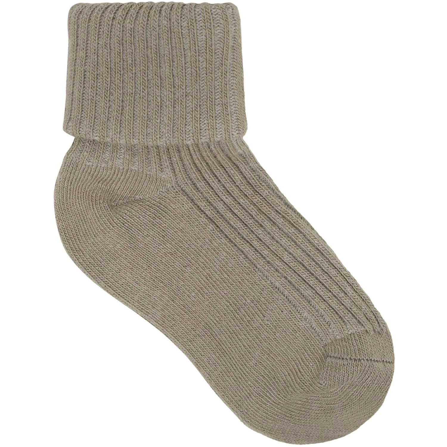 Minymo Willam Gray Baby 2X2 Rib Sock 3-Pack - Image 5