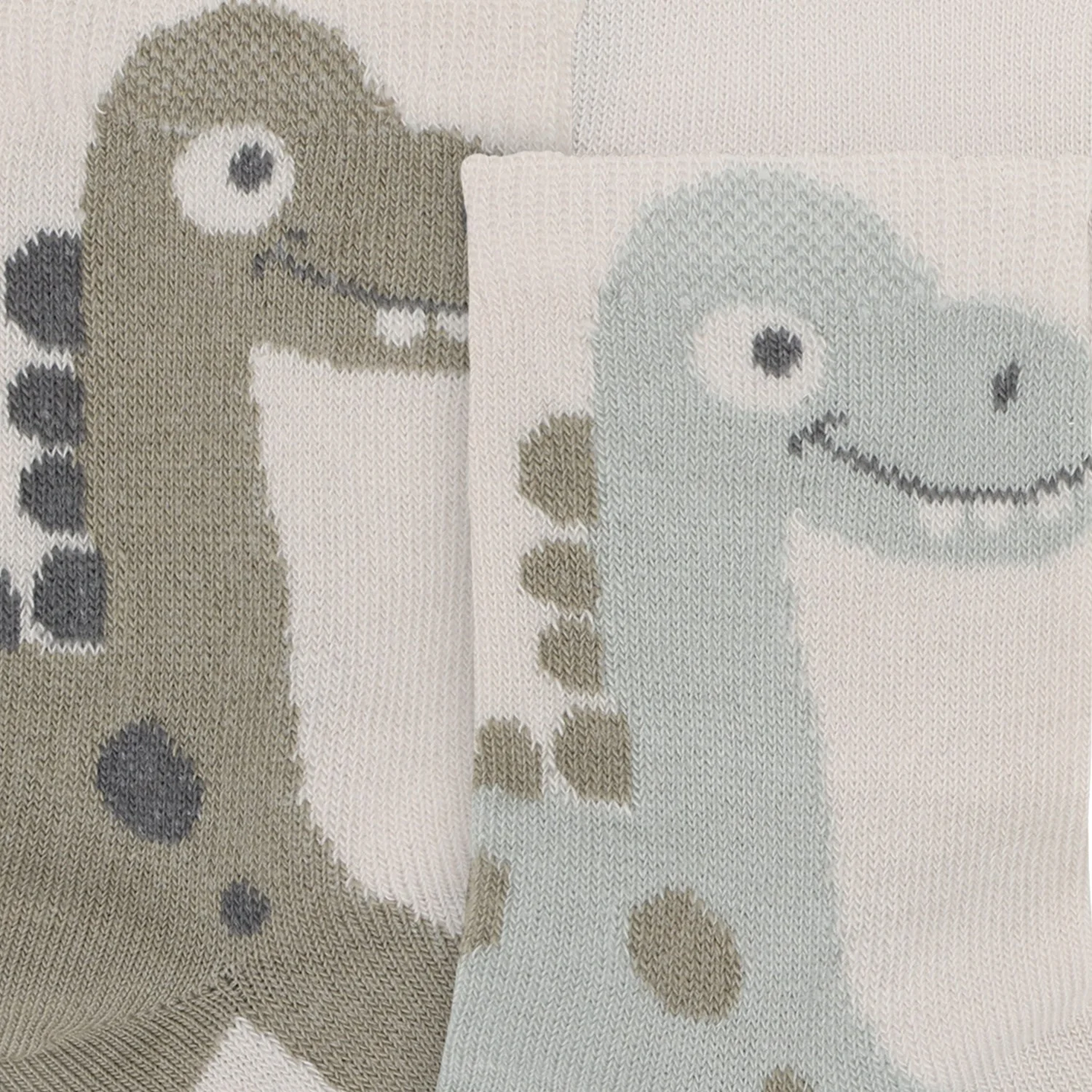 Minymo Willam Gray Socks W. 3D Effect 2-Pack - Image 2