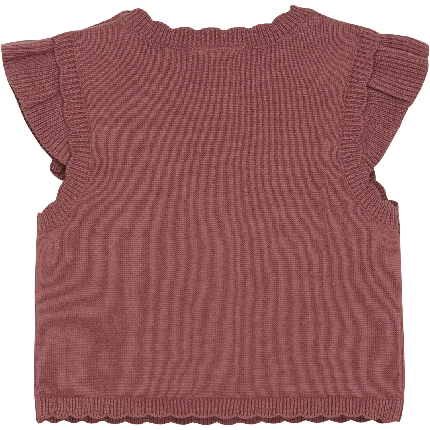 Minymo Withered Rose Vest Knit - Image 2