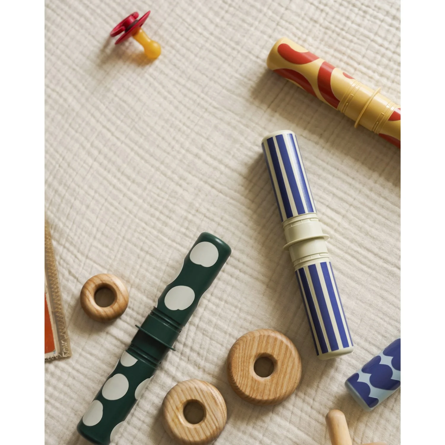 MODU Sand Grey / Honey Yellow Baby Activity Set - Image 6