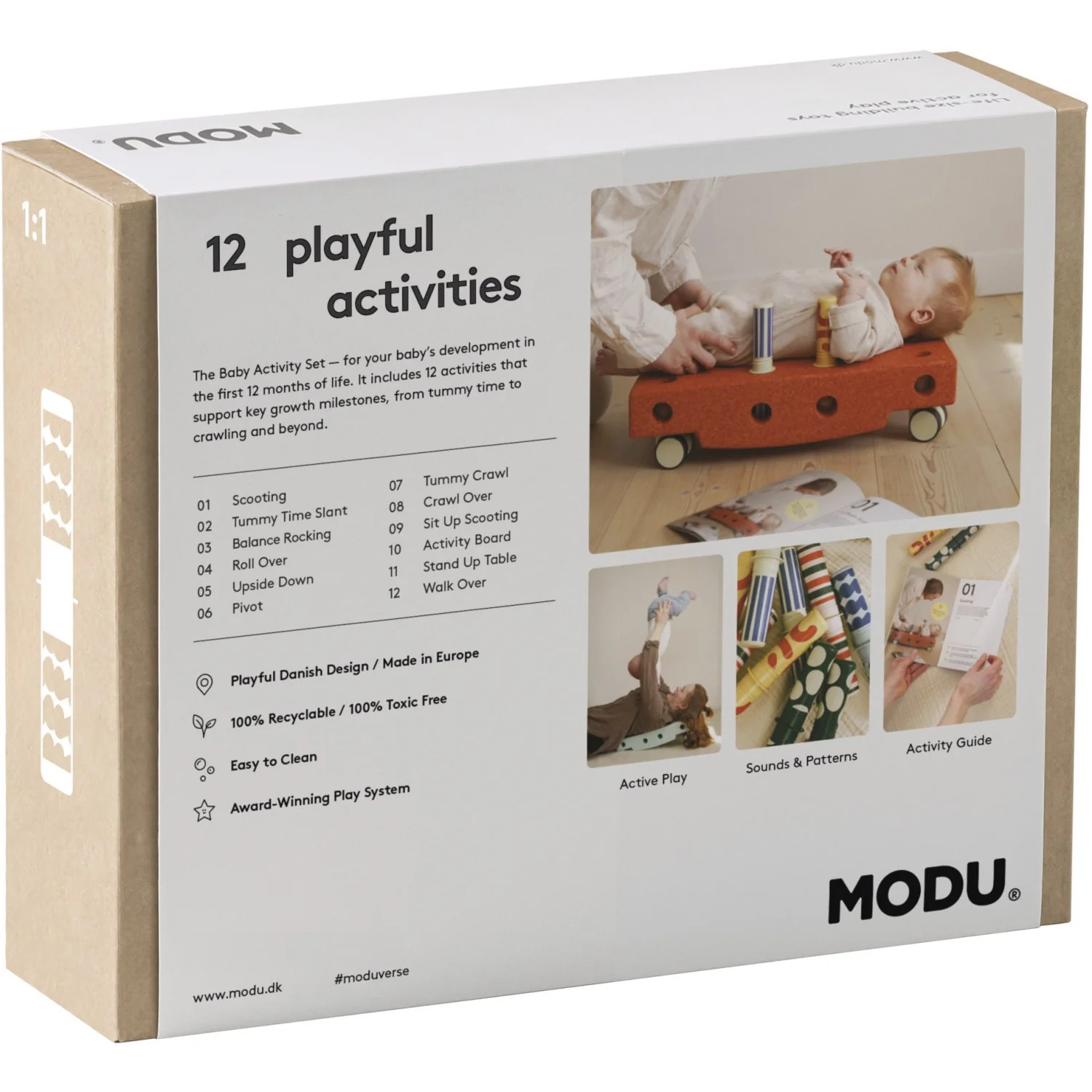 MODU Sand Grey / Honey Yellow Baby Activity Set - Image 7