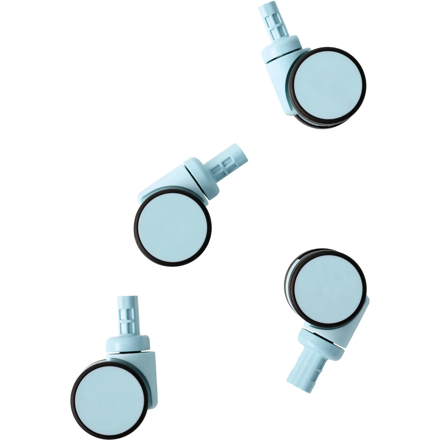 MODU Sky Blue 4 X Storage Crate Wheels