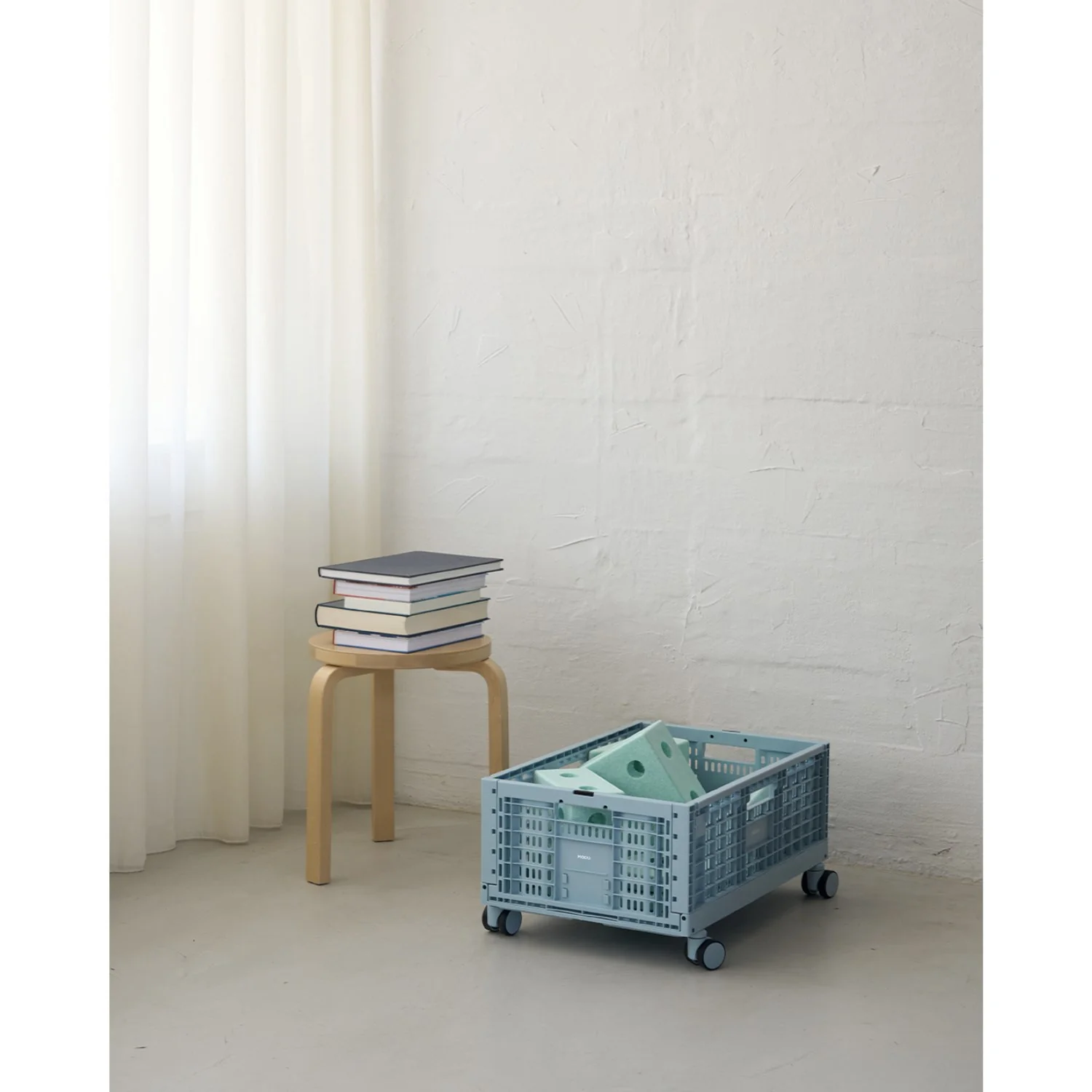MODU Sky Blue Storage Crate - Image 3