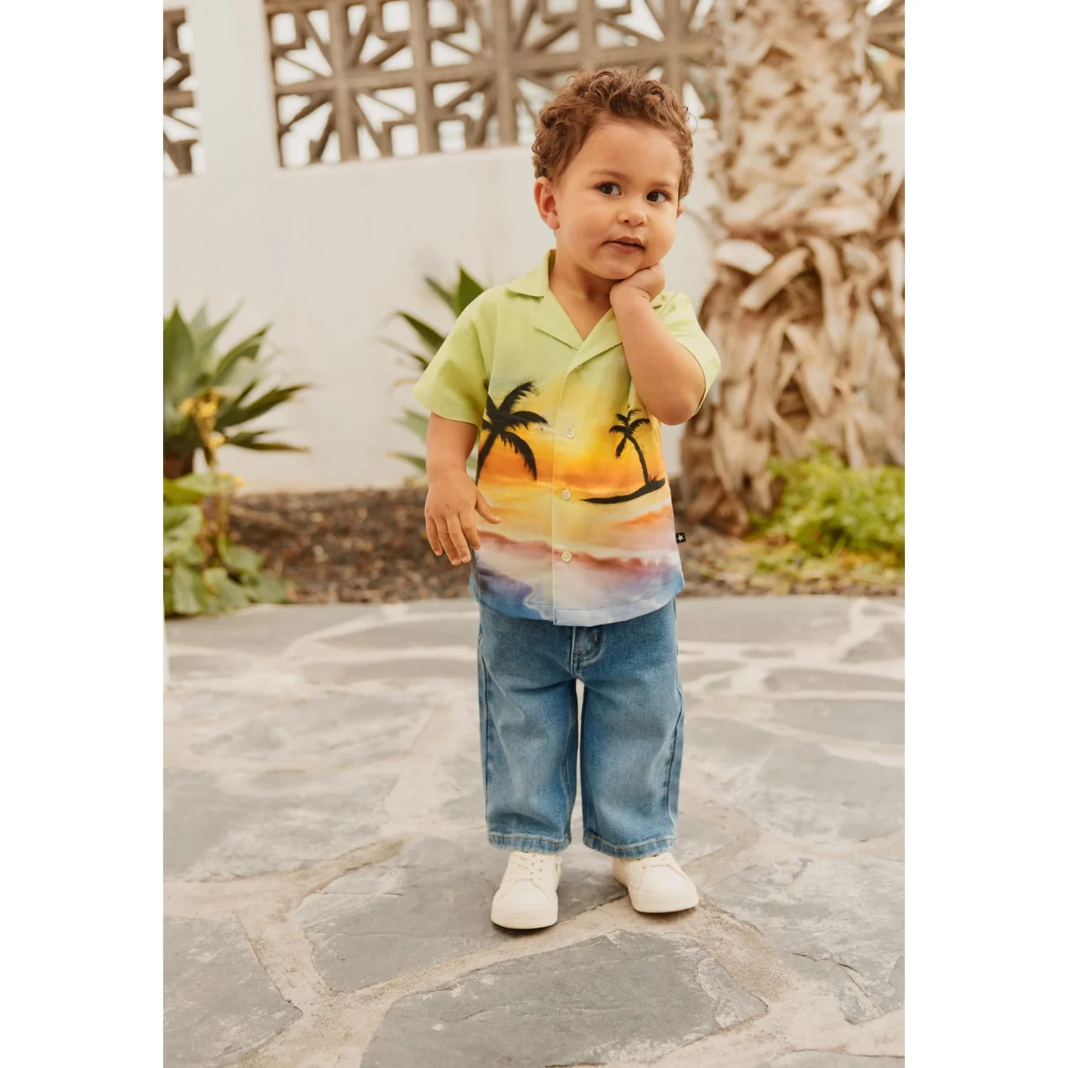 Molo Airbrush Beach Eyou T-Shirt - Image 2