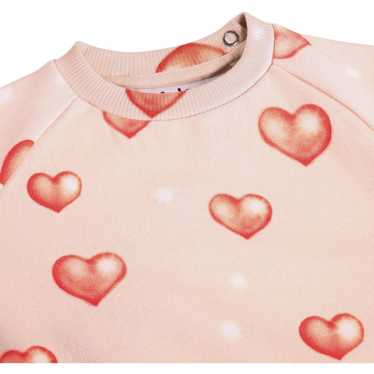 Molo Airbrush Hearts Disc Sweatshirt - Image 2