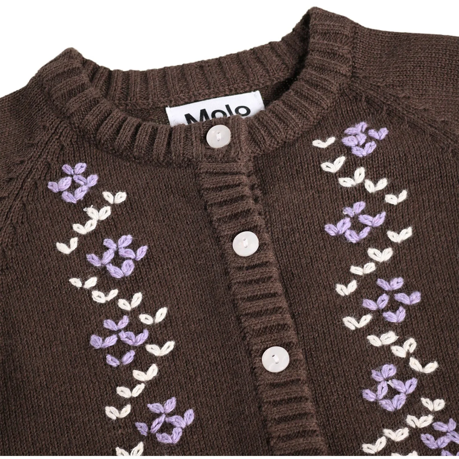 Molo Bark Brown Gillus Cardigan - Image 3