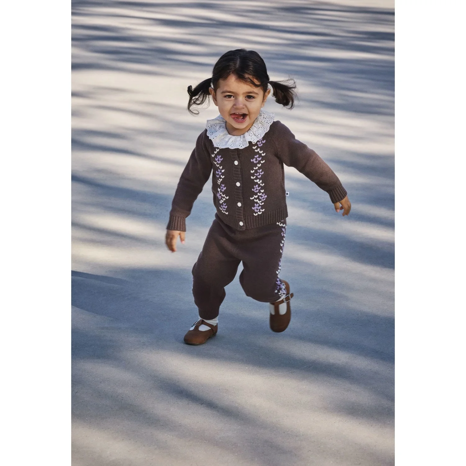 Molo Bark Brown Sol Soft Pants - Image 2