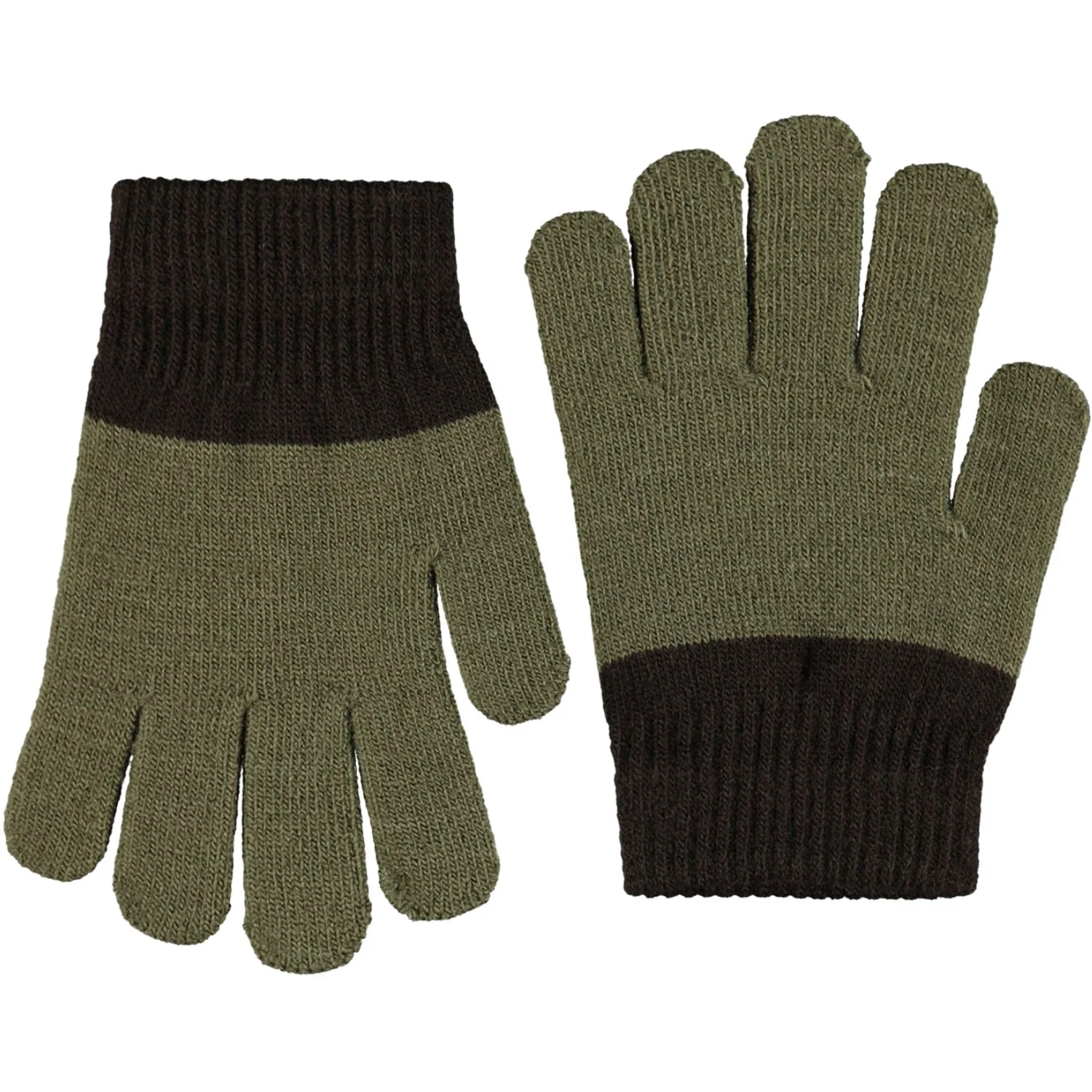 Molo Bark Green Kei Gloves - Image 3