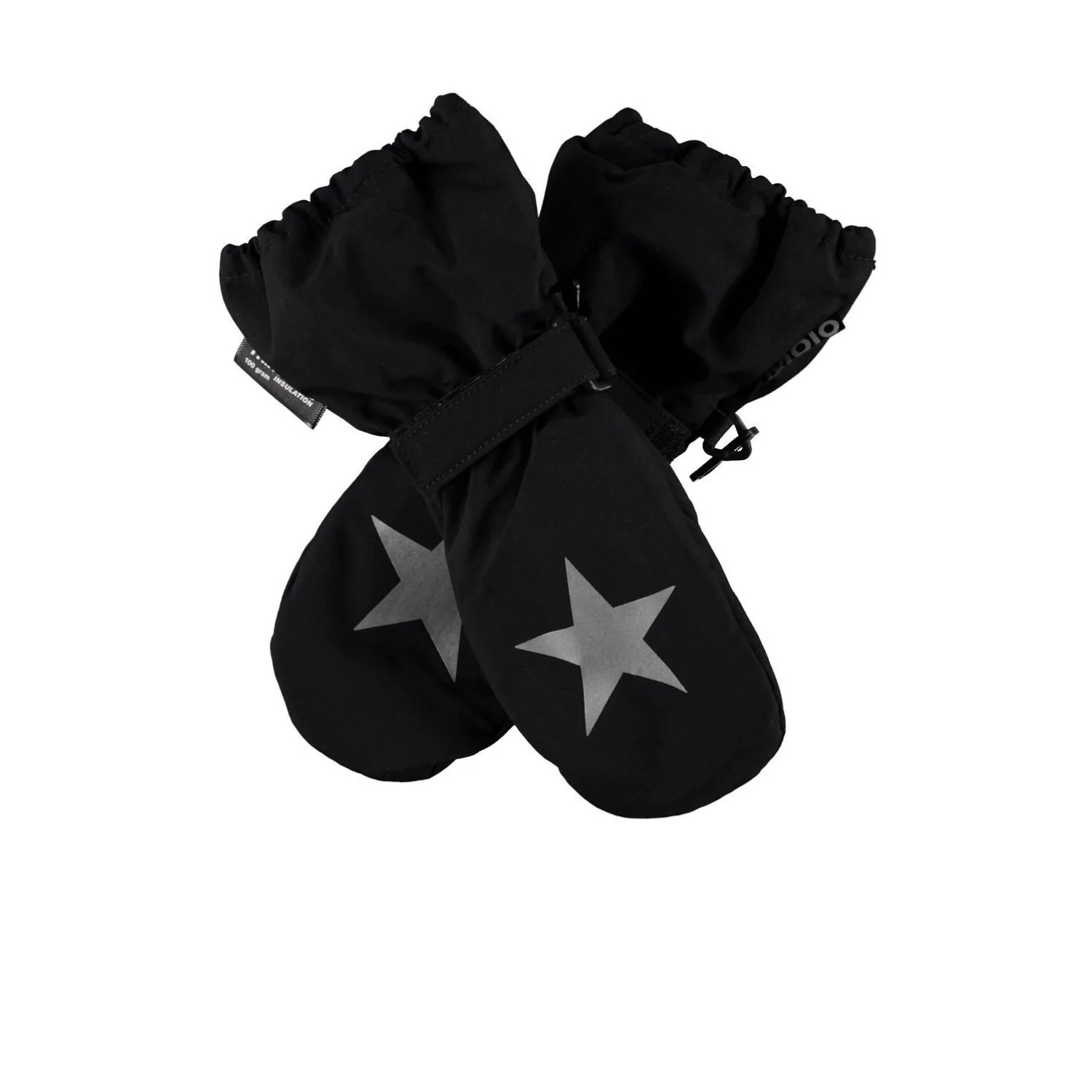 Molo Black Igor Mittens