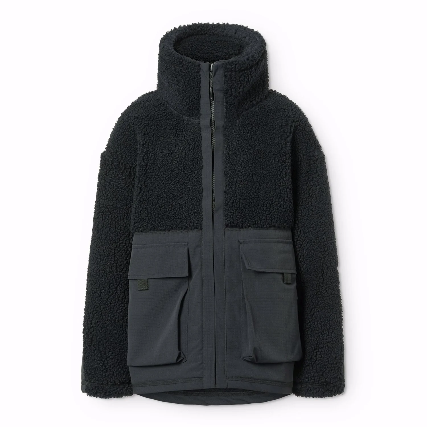 Molo Black Utha Fleece Jacket