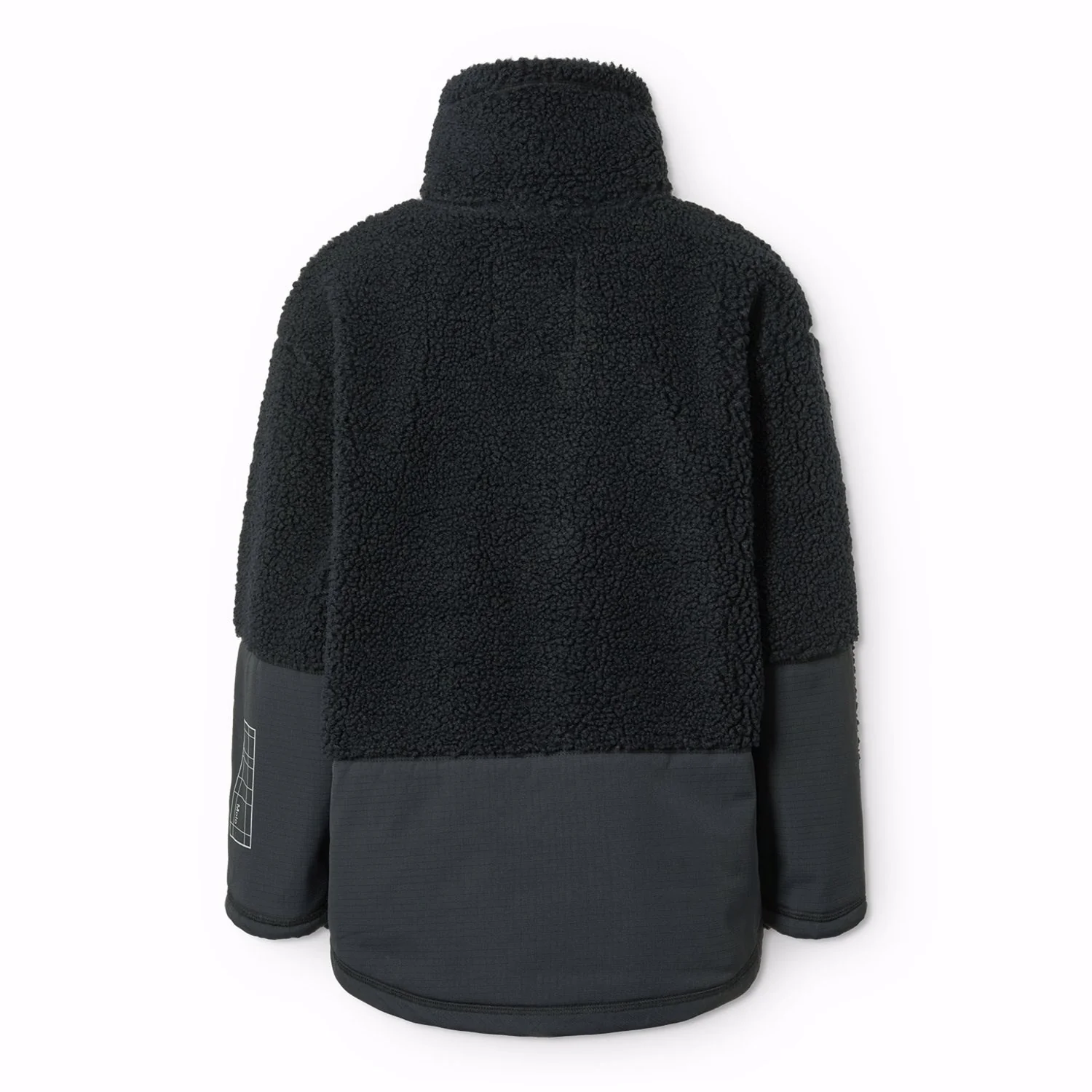 Molo Black Utha Fleece Jacket - Image 6