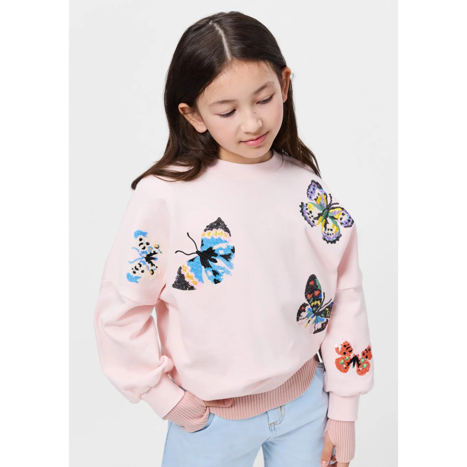 Molo Cloud Pink Marika Sweatshirt - Image 2