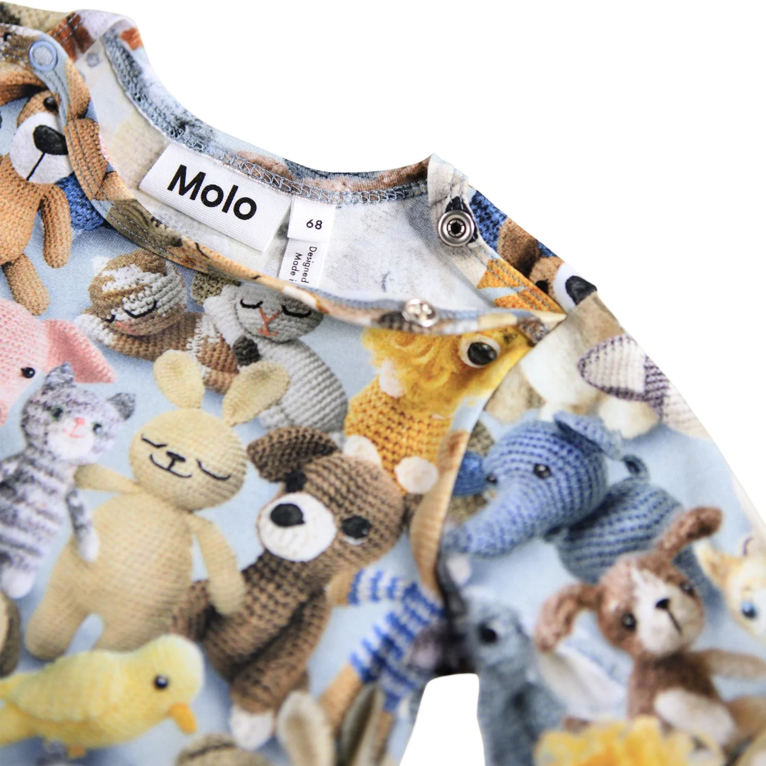 Molo Crochet Cuties Foss Bodystockings LS - Image 3